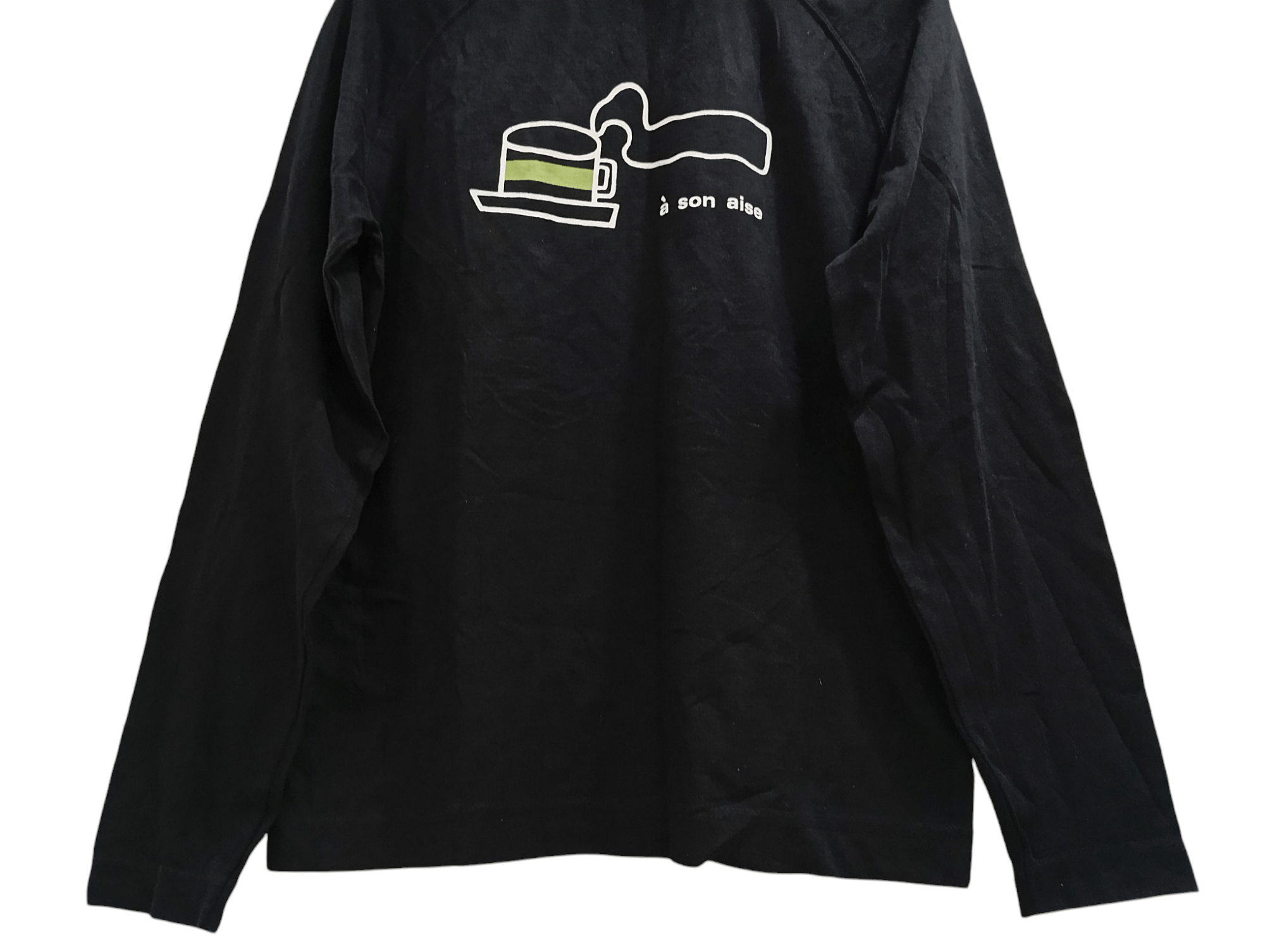 Japanese Brand × Vintage × Yohji Yamamoto 🔥🔥Ined A Son Aise LS T-Shirt Size US M / EU 48-50 / 2 - 11 Thumbnail