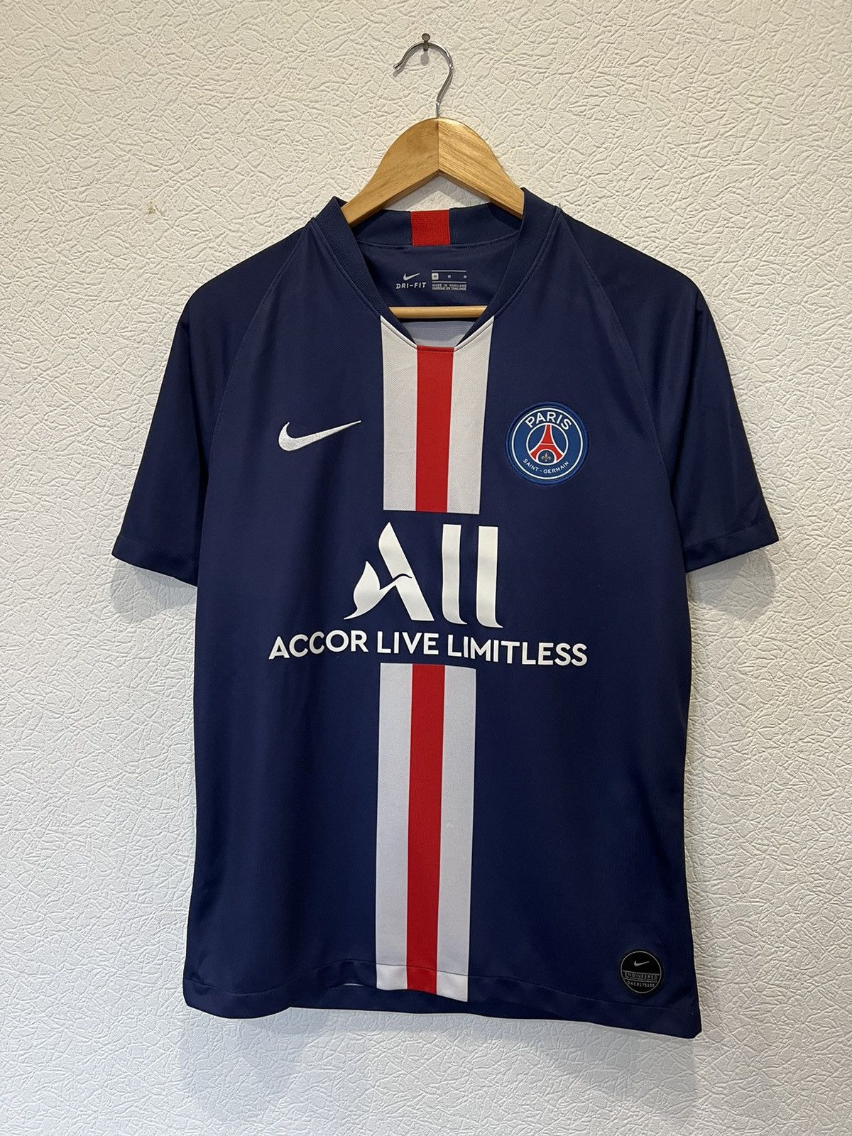 Nike Nike PSG 2019/2020 Home Soccer Jersey Size US M / EU 48-50 / 2 - 1 Thumbnail