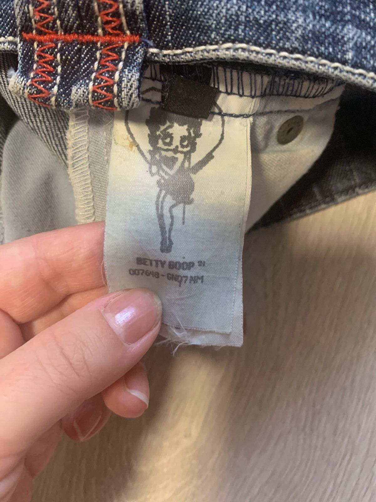 Iceberg Iceberg Betty Boop Vintage Jeans W26 Size 26" / US 2 / IT 38 - 9 Thumbnail