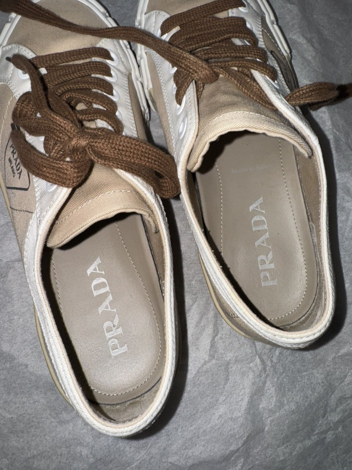 Prada Prada Platform Double Wheel Sneaker Shoes Trainers Size US 8 / IT 38 - 7 Thumbnail