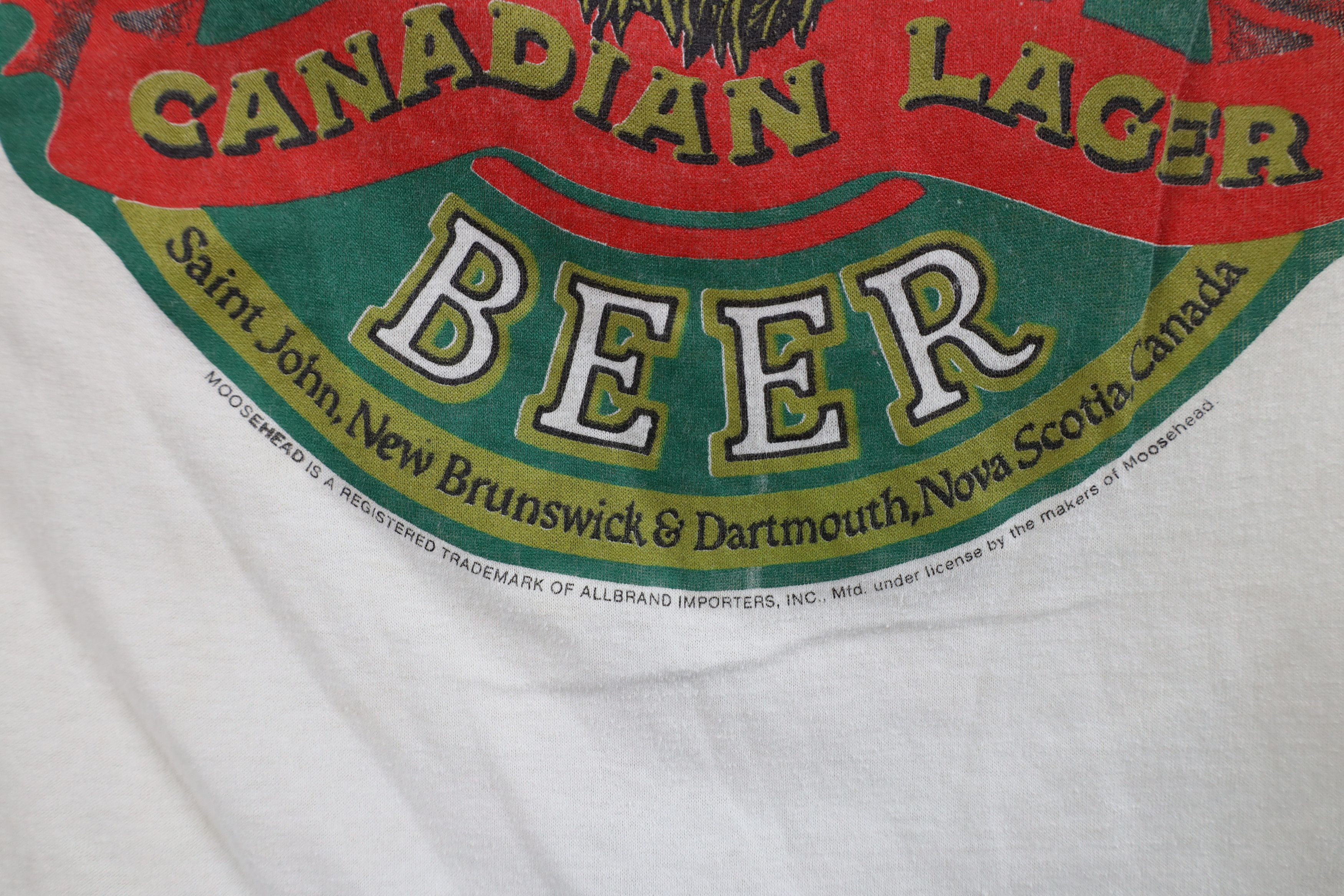 Vintage Vintage 70s 80s Streetwear Beer Canadian Lager T-Shirt USA Size US S / EU 44-46 / 1 - 5 Thumbnail