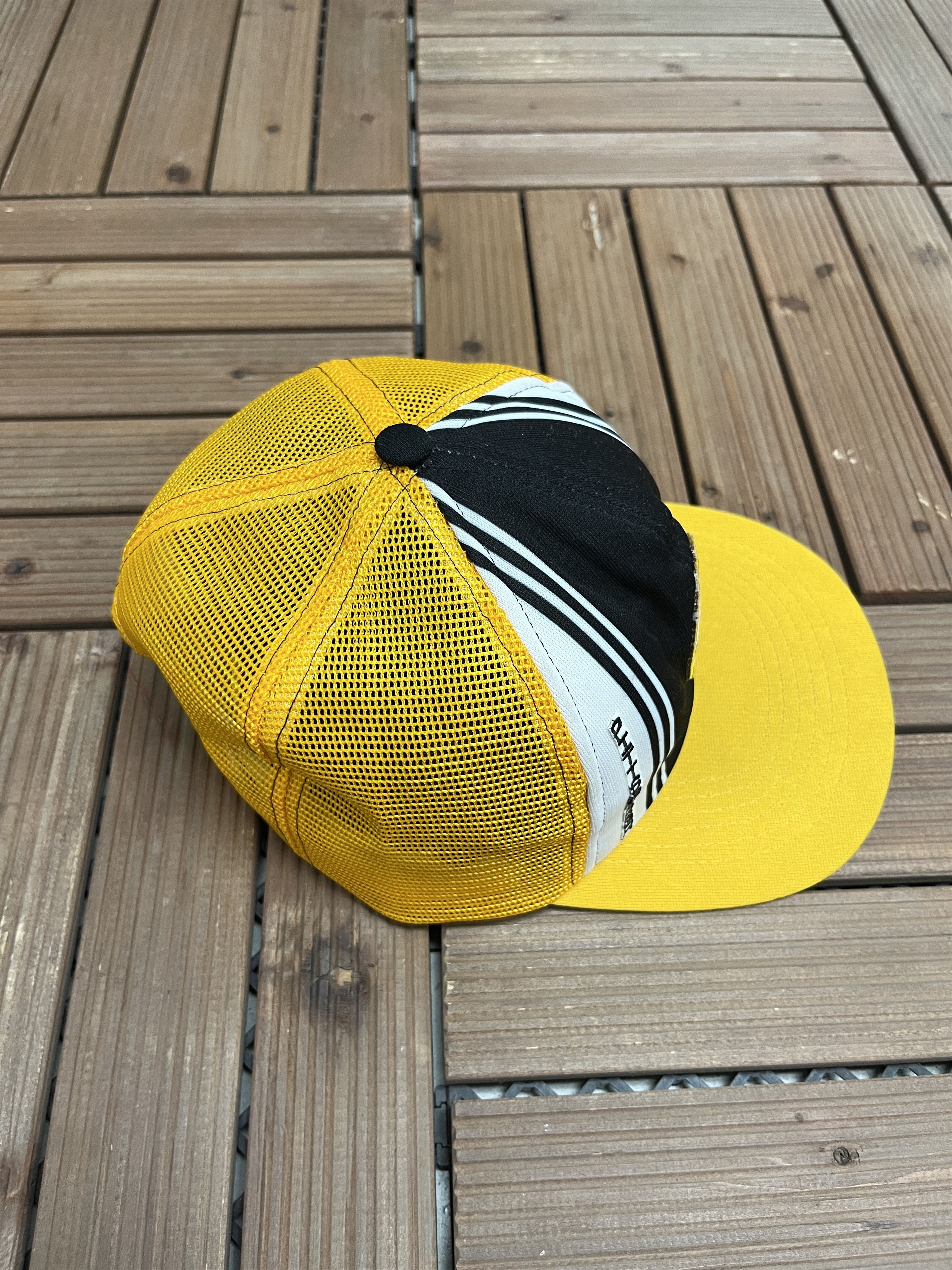 Vintage Pittsburgh Steelers Vintage Trucker Snap Back Hat Size ONE SIZE - 4 Thumbnail