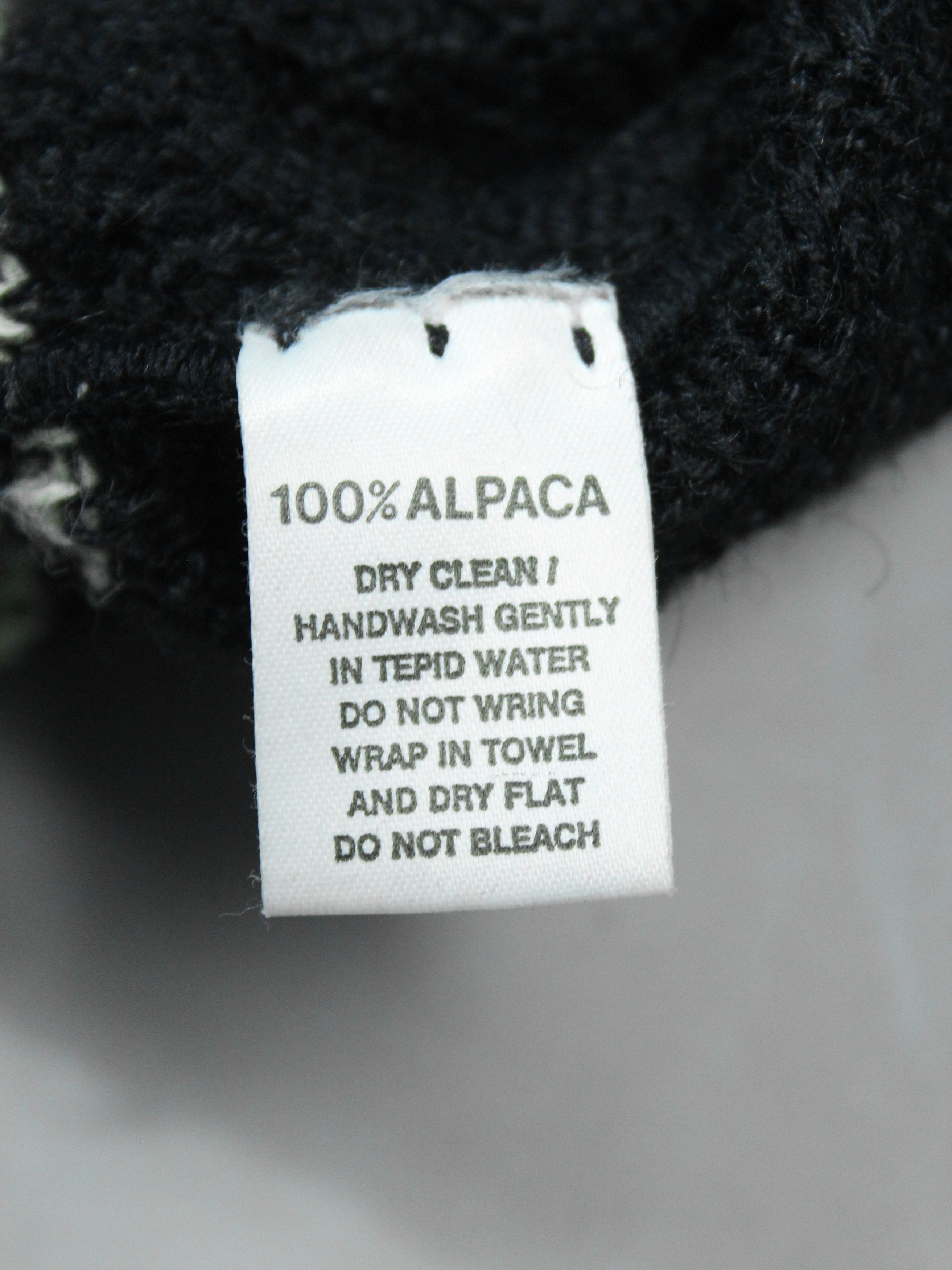 Inis Meain INIS MEAIN ALPACA WOOL KNIT SWEATER Size US L / EU 52-54 / 3 - 13 Thumbnail