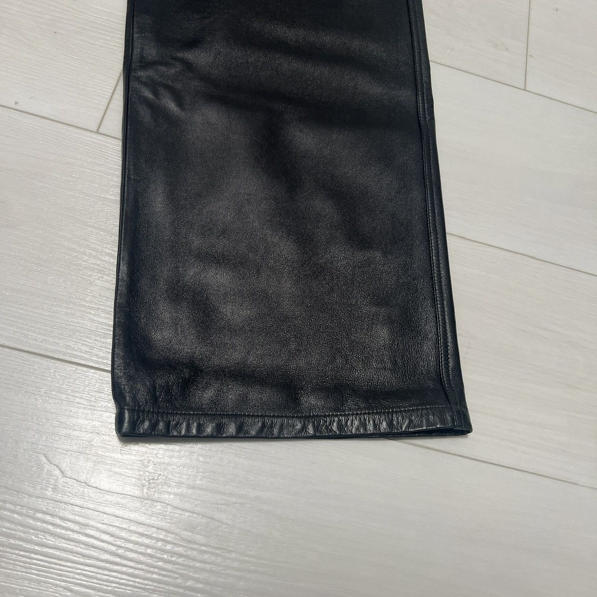 Helmut Lang Helmut Lang Leather Pants Size US 34 / EU 50 - 5 Thumbnail