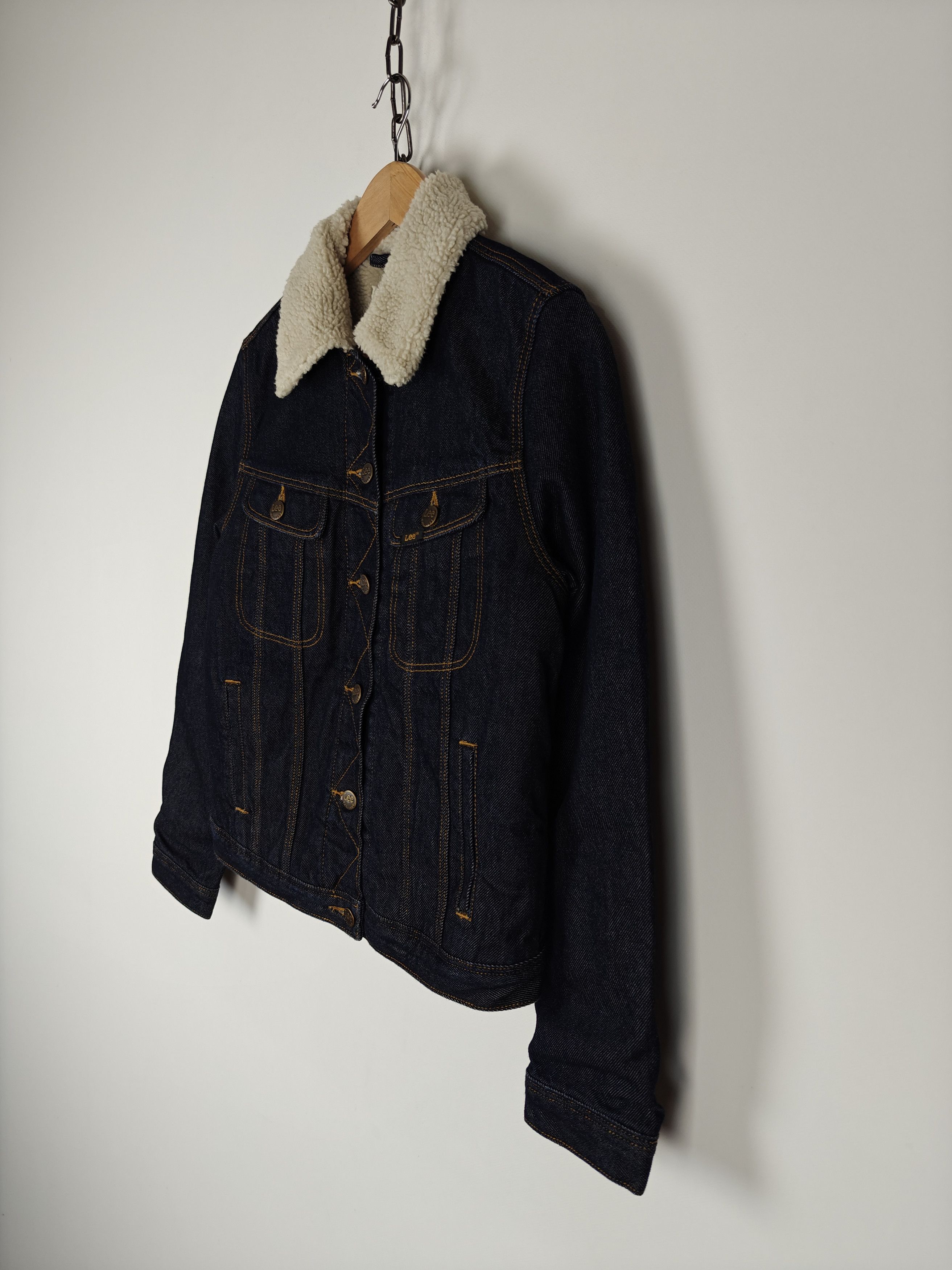 Lee LEE Storm Rider Denim Jacket Sherpa size S Size US S / EU 44-46 / 1 - 6 Thumbnail