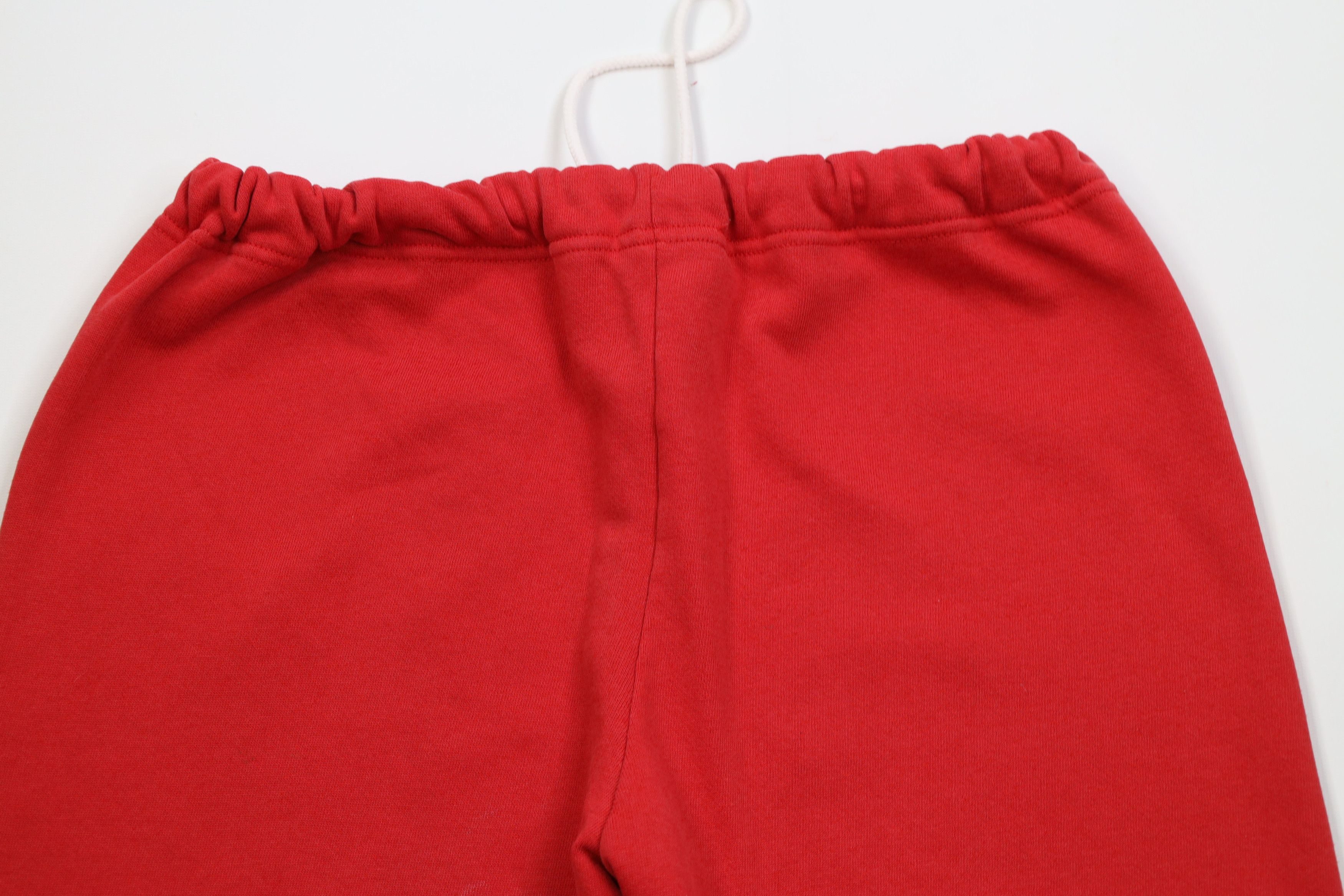 Vintage Vintage 80s 90s Streetwear Sweatpants Joggers Pants Red USA Size US 36 / EU 52 - 11 Thumbnail