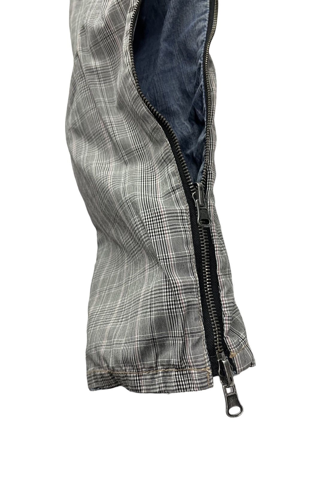 Grailed PPFM EASTERN ROCK ANARCHY DENIM Punk Zipper Reversible Denim Size US 31 - 18 Thumbnail