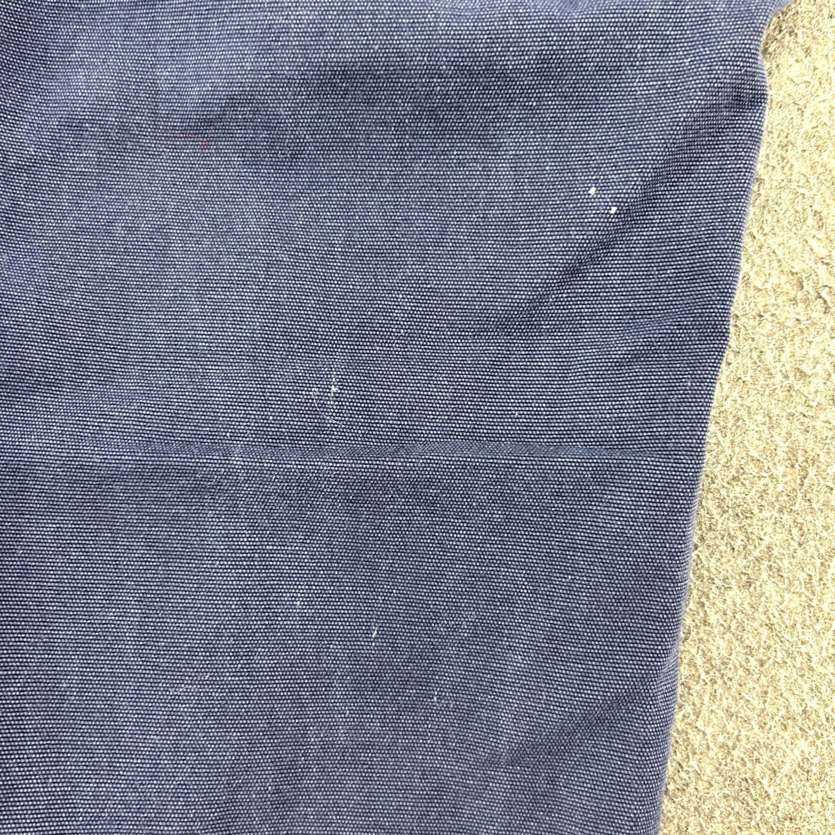 Vintage Tyndale Pants Mens 35x33 Blue Navy Cargo Workwear Flame Resistant USA Straight Leg 90s Size US 35 - 4 Thumbnail