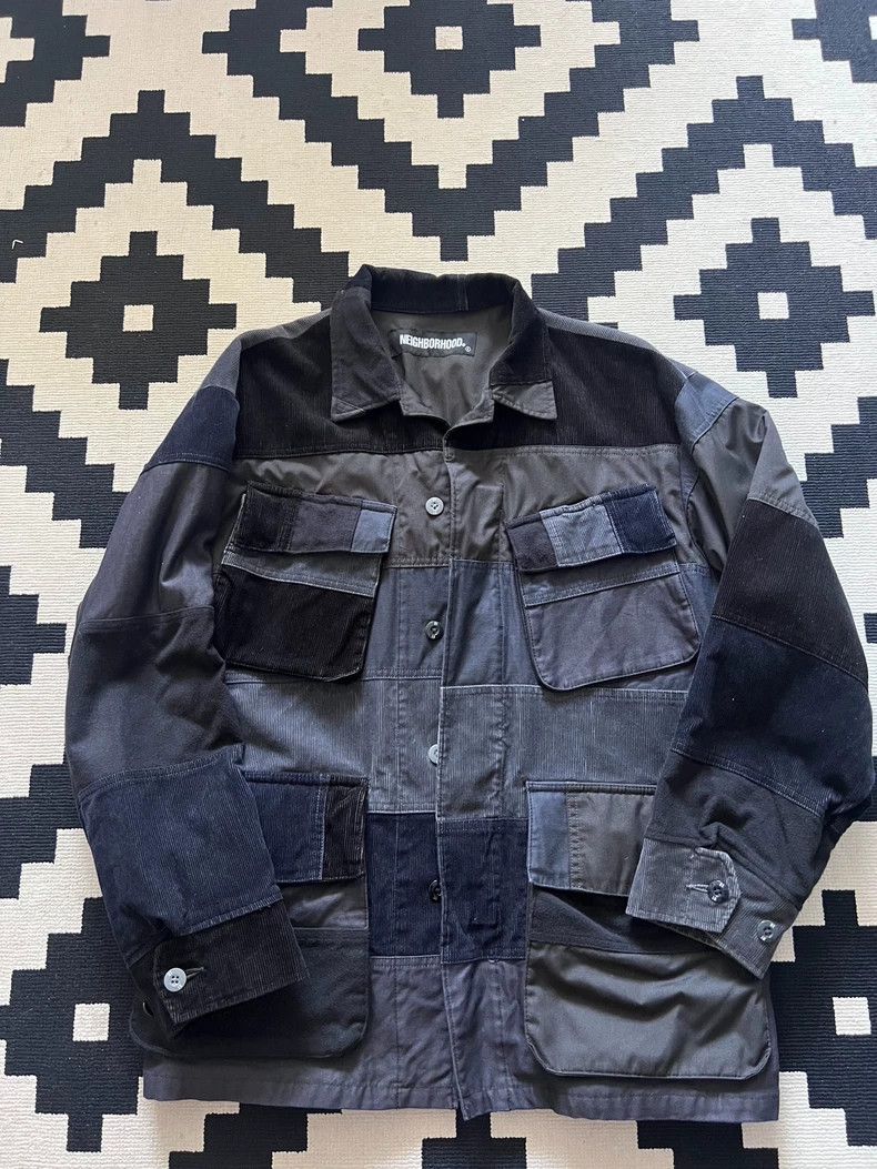 Neighborhood NEIGHBORHOOD 21AW Corduroy Cargo Jacket - dmc Size US XL / EU 56 / 4 - 1 Thumbnail