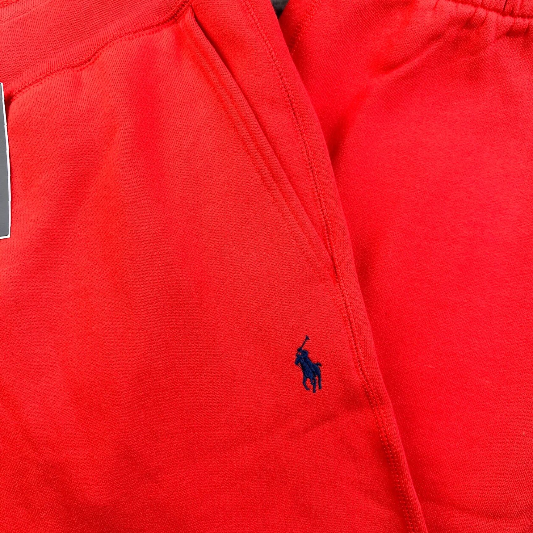 Polo Ralph Lauren Polo Ralph Lauren Pants Mens 2XL Red Sweatpants Pony Cuffed Big Fit Regular Inseam 28 in Pockets Adjustable Waist Knit Cotton Polyester Sweatpants Size US XXL / EU 58 / 5 - 5 Thumbnail