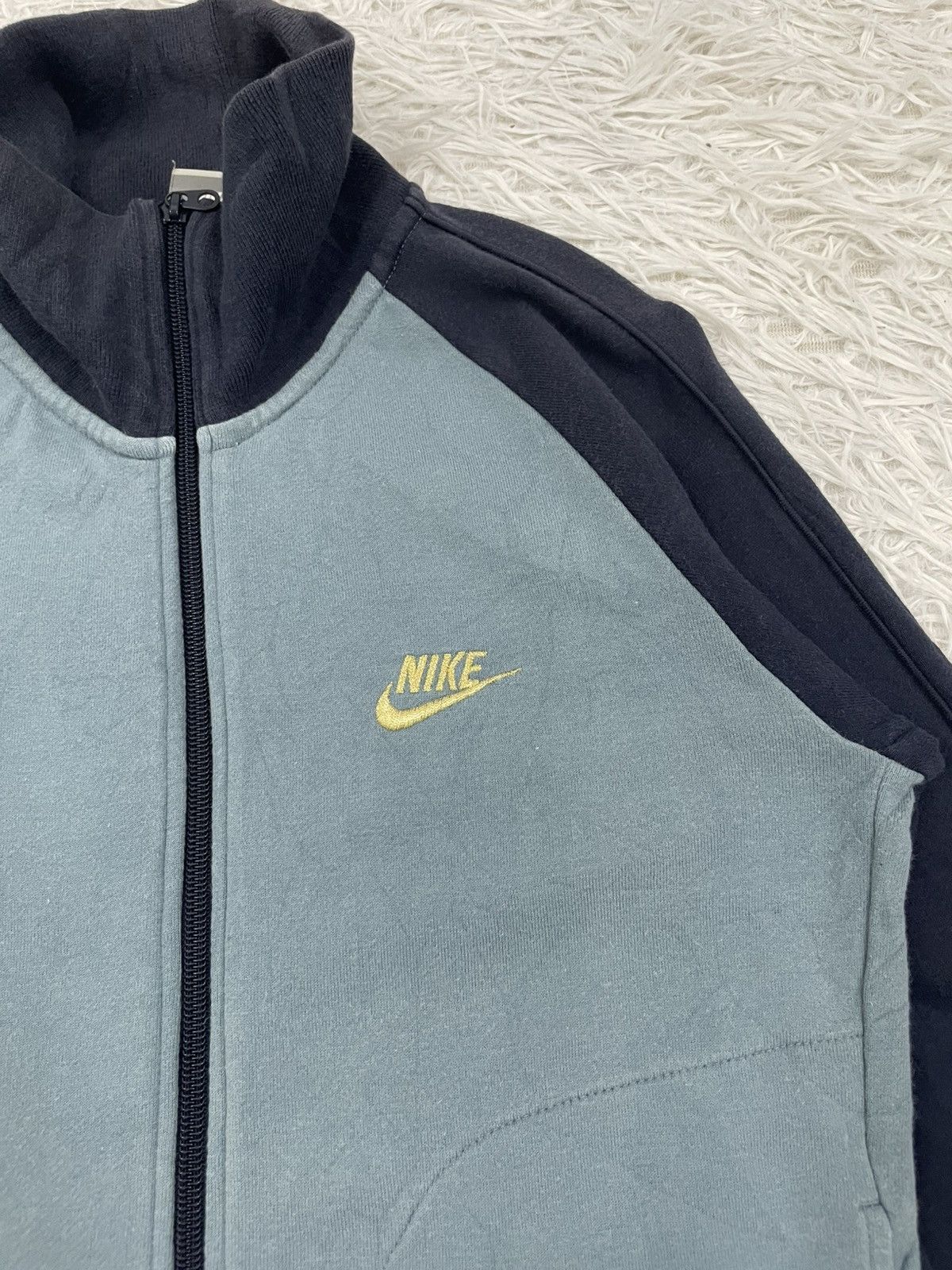 Nike Nike Embroidered Sweater Jacket Size M / US 6-8 / IT 42-44 - 3 Thumbnail
