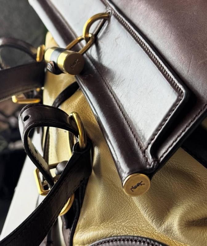 Yves Saint Laurent Rare vintage leather bag Yves Saint Laurent Size ONE SIZE - 3 Thumbnail