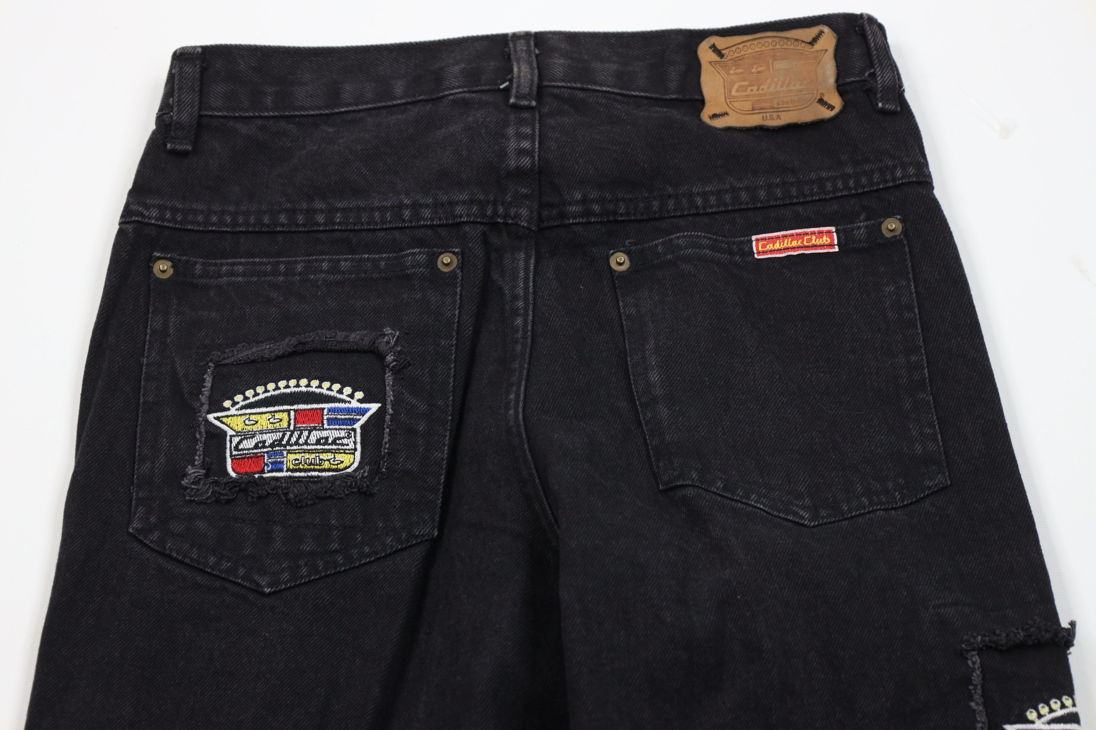 Cadillac Deadstock Vintage 80s 90s Cadillac Straight Leg Jeans USA Size US 30 / EU 46 - 11 Thumbnail
