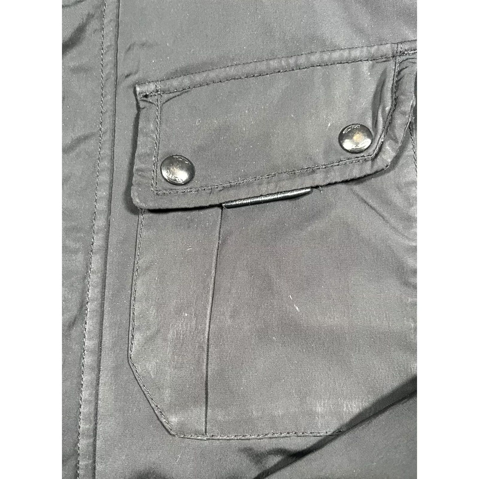 Tumi Tumi Field Jacket Mens Small Black Military Travel Insulated Pockets Coat Size US S / EU 44-46 / 1 - 6 Thumbnail
