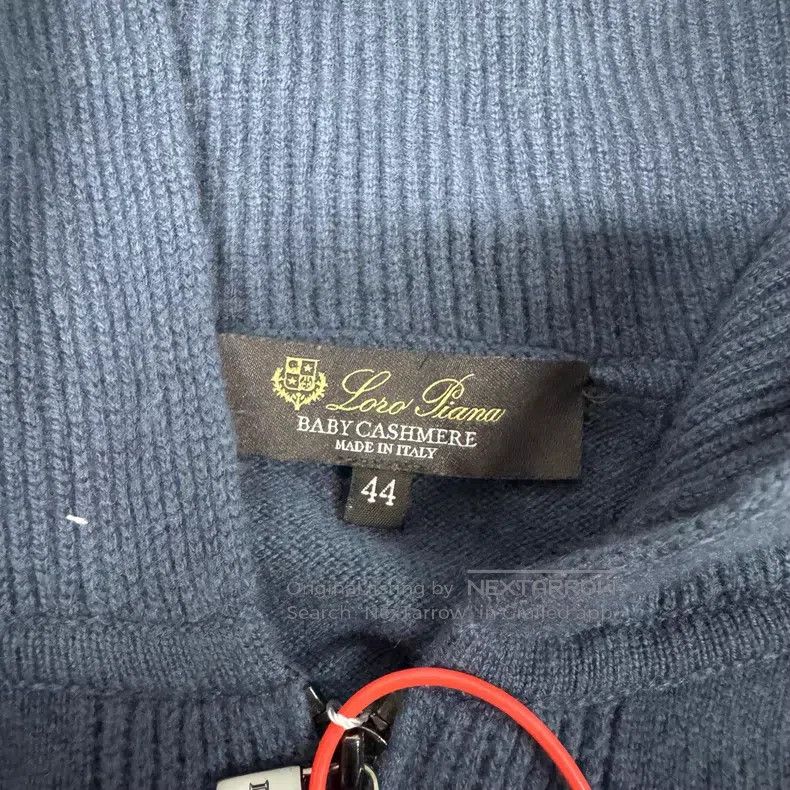Loro Piana Loro Piana Navy Baby Cashmere Zipper Hooded Jacket Size M / US 6-8 / IT 42-44 - 5 Thumbnail