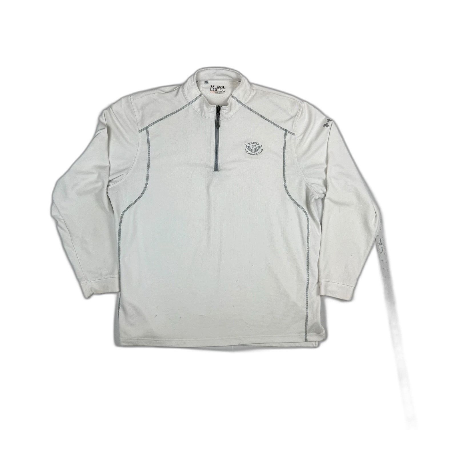 Under Armour Under Armour 2012 US Open Olympic Club 1/4 Zip Pullover Golf Size US XXL / EU 58 / 5 - 1 Thumbnail