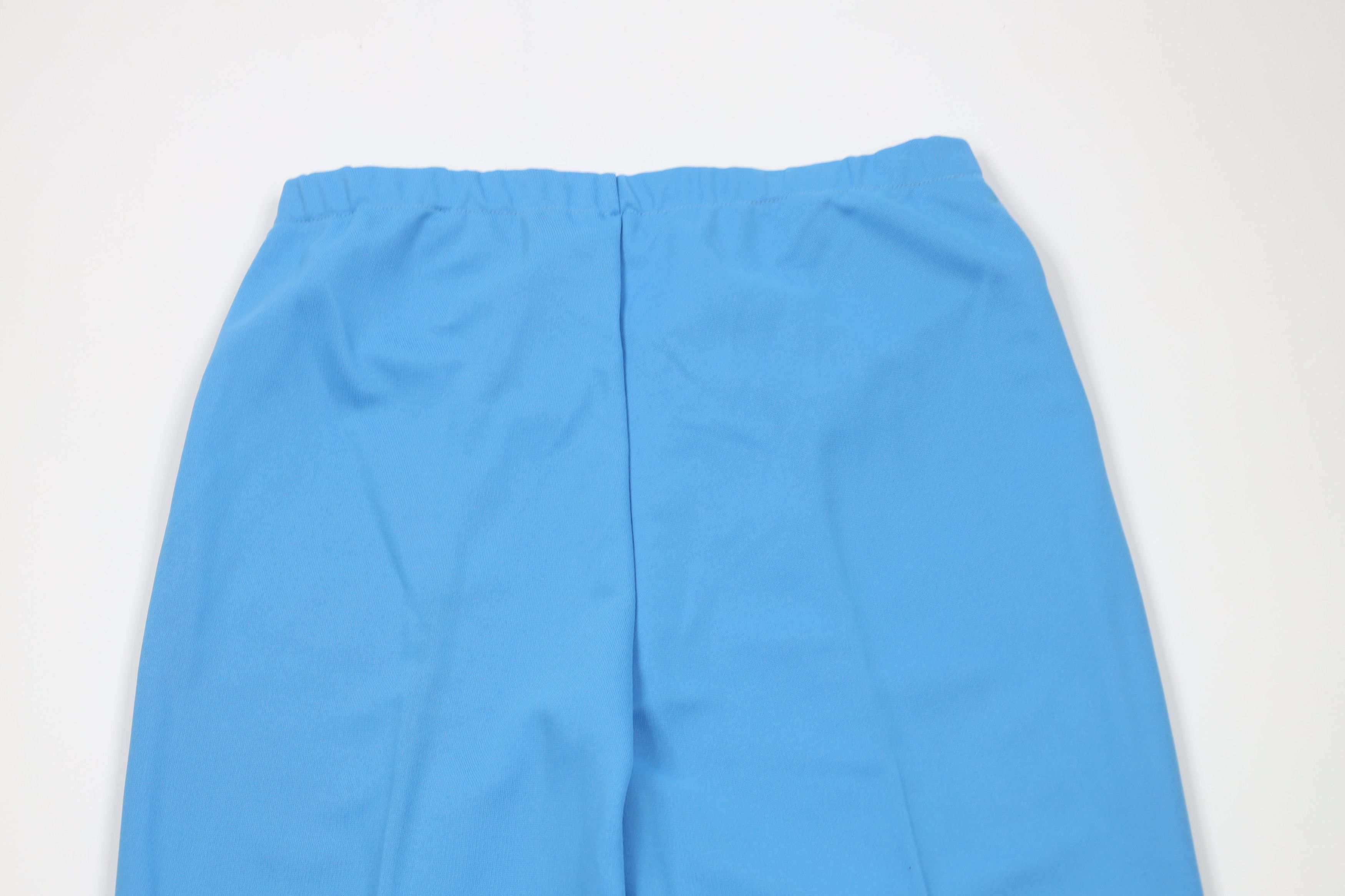Vintage Vintage 70s Streetwear Bell Bottoms Pants Light Blue USA Size 38" / US 16 / IT 52 - 10 Thumbnail