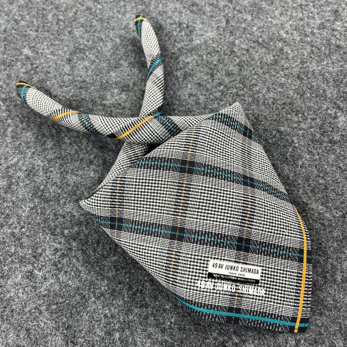 Japanese Brand × Junko Shimada × Vintage Junko Shimada Handkerchief Neckerchief Bandana B311 Size ONE SIZE - 3 Thumbnail