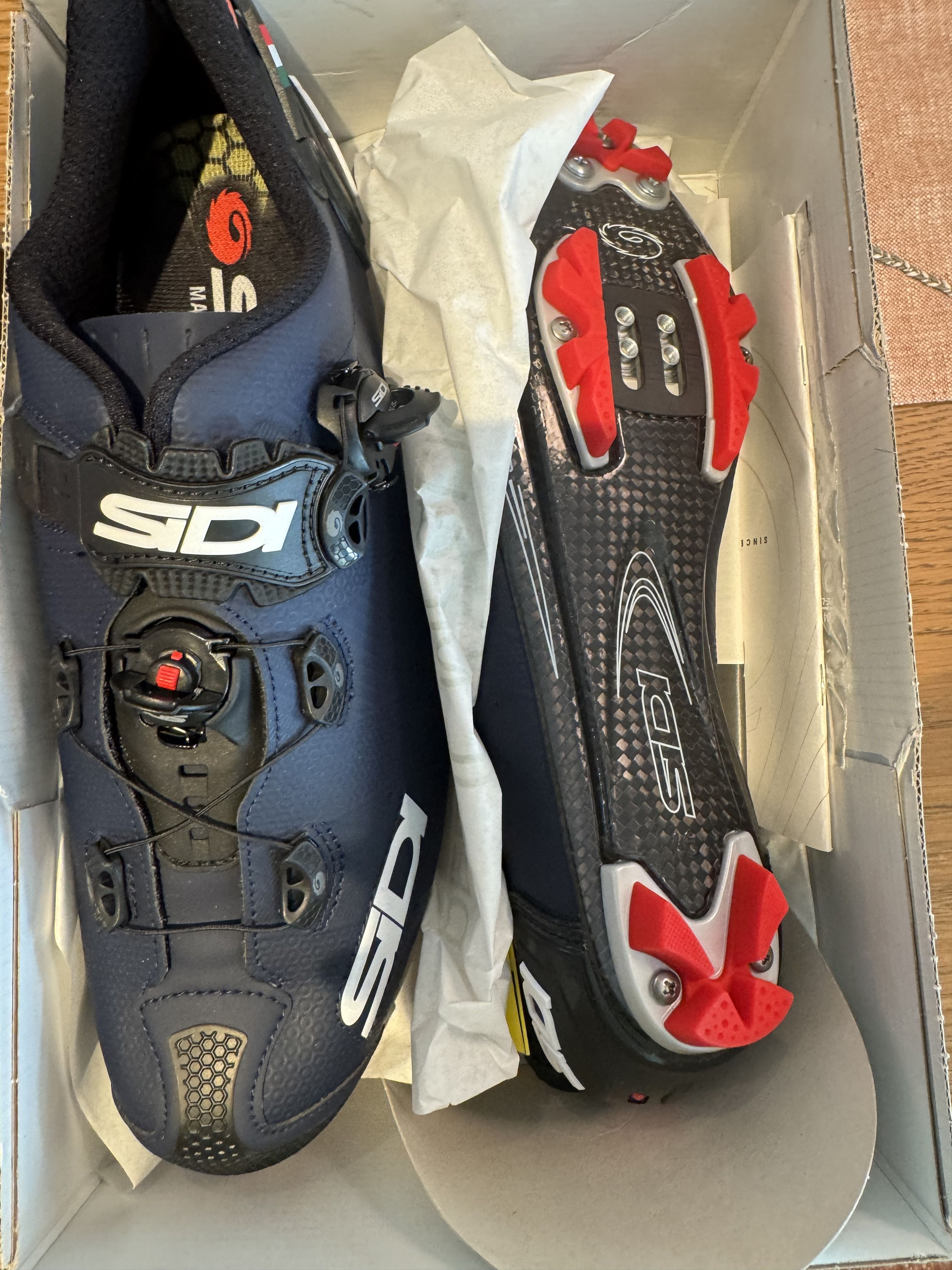 Sidi Sidi Drako 2 Matte Blue / Black Size US 13 / EU 46 - 2 Thumbnail