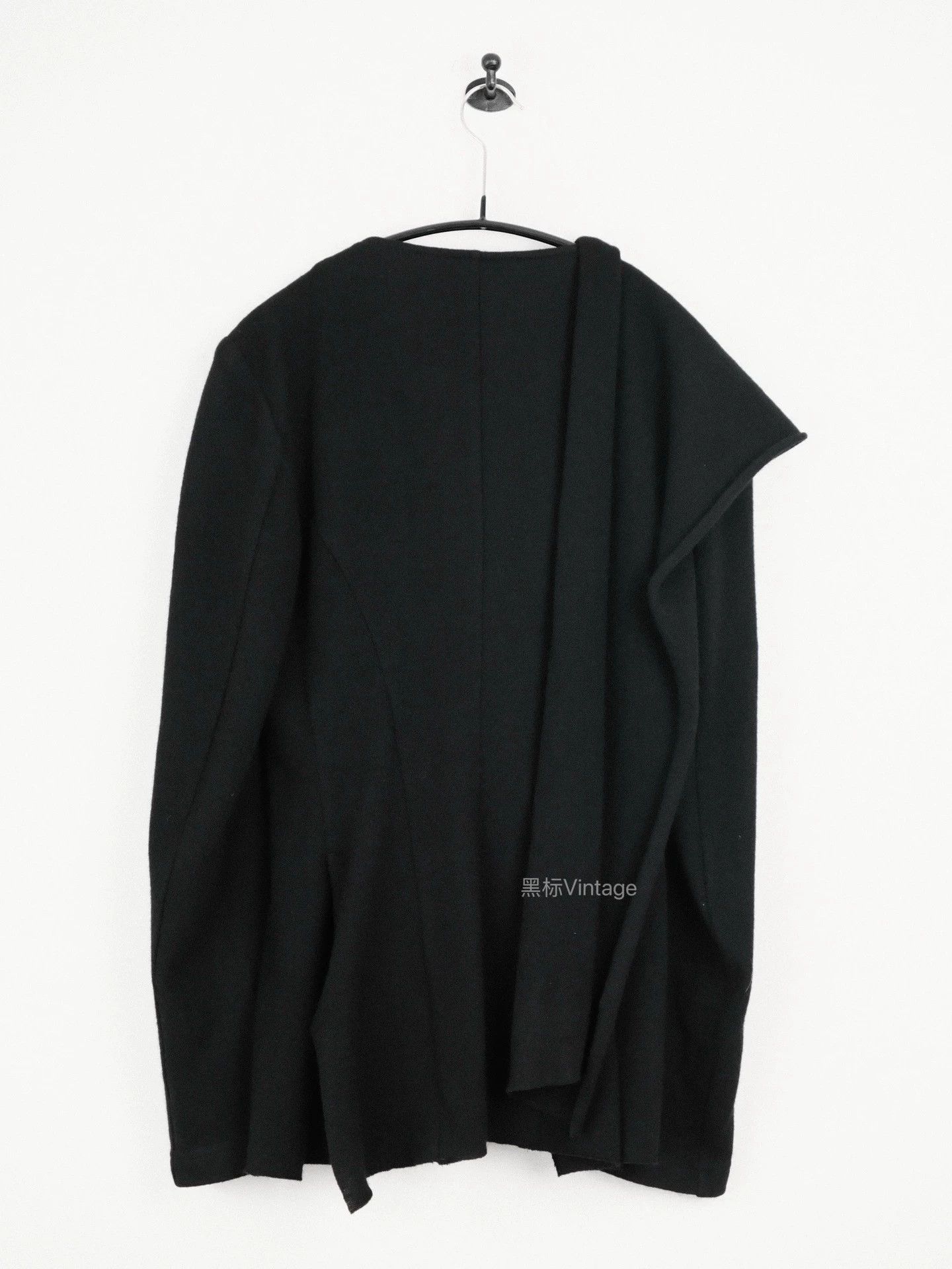 Yohji Yamamoto Yohji Yamamoto 25aw Scarf Collar Wool Jacket Women Size S / US 4 / IT 40 - 5 Thumbnail