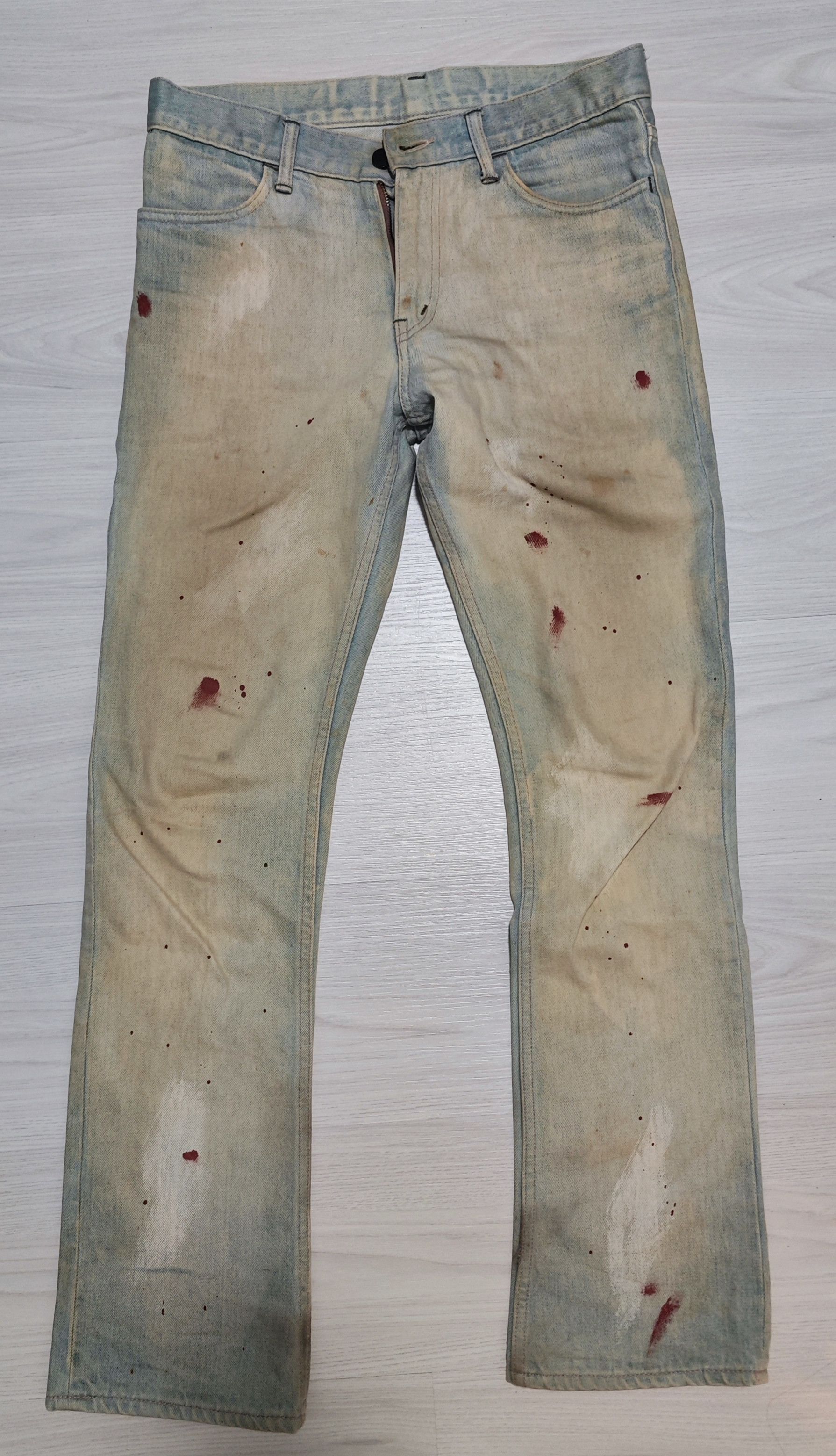 N.Hoolywood N.Hoolywood washed jeans Size US 30 / EU 46 - 1 Thumbnail
