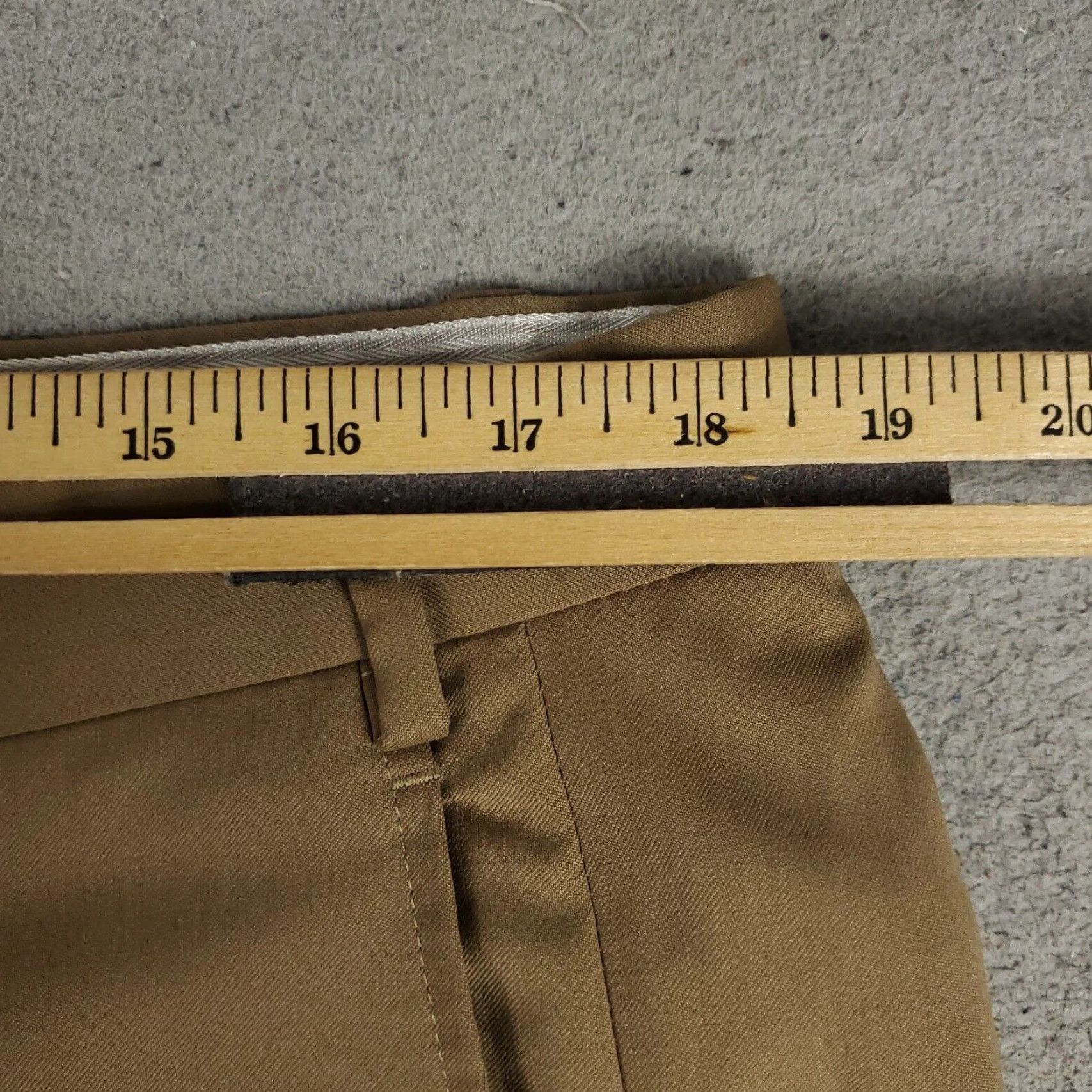 Zanella Zanella Dress Pants Mens 38x28 Brown Wool Flat Front Trousers Regular Fit Size US 38 / EU 54 - 5 Thumbnail