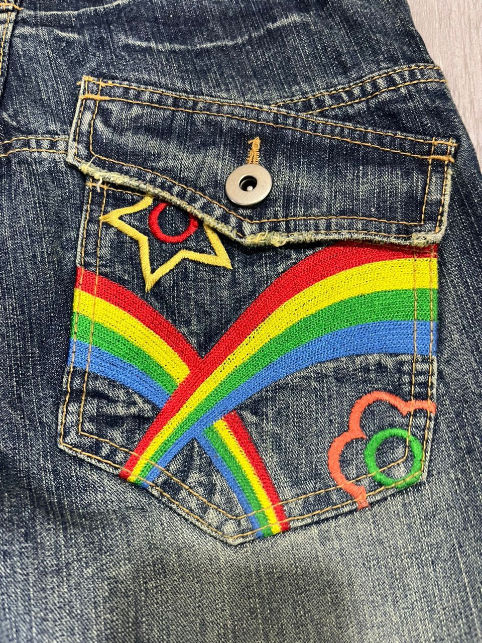 Hysteric Glamour RARE Retro Girls Jeans Japanese Brand Exhibitionist Vintage Size US 30 / EU 46 - 3 Thumbnail