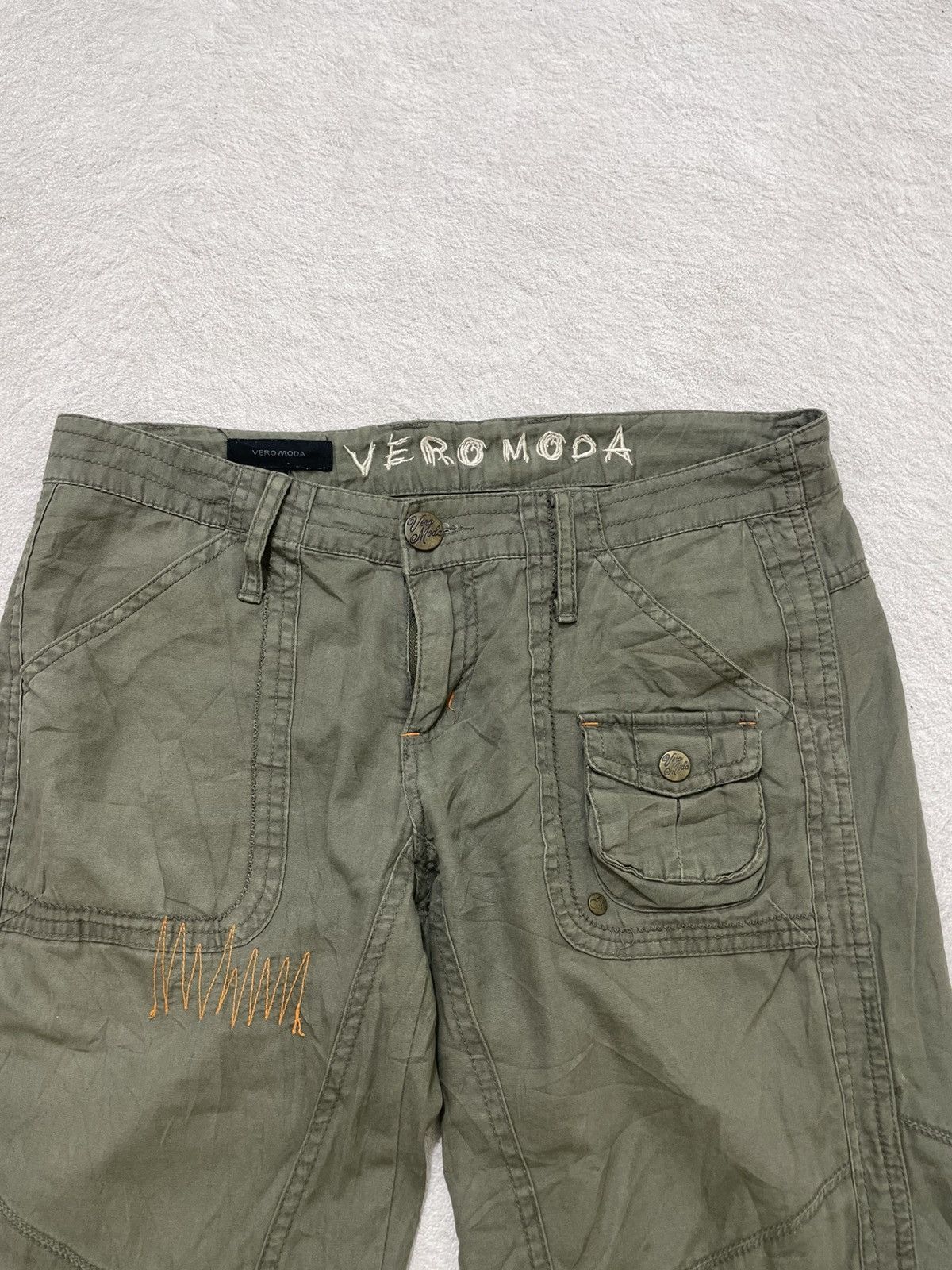 RRL Ralph Lauren 2000s Hysteric Rare Cargo Pants Zipper Y2K ifsix LGB Alpha Size 30" / US 8 / IT 44 - 6 Thumbnail