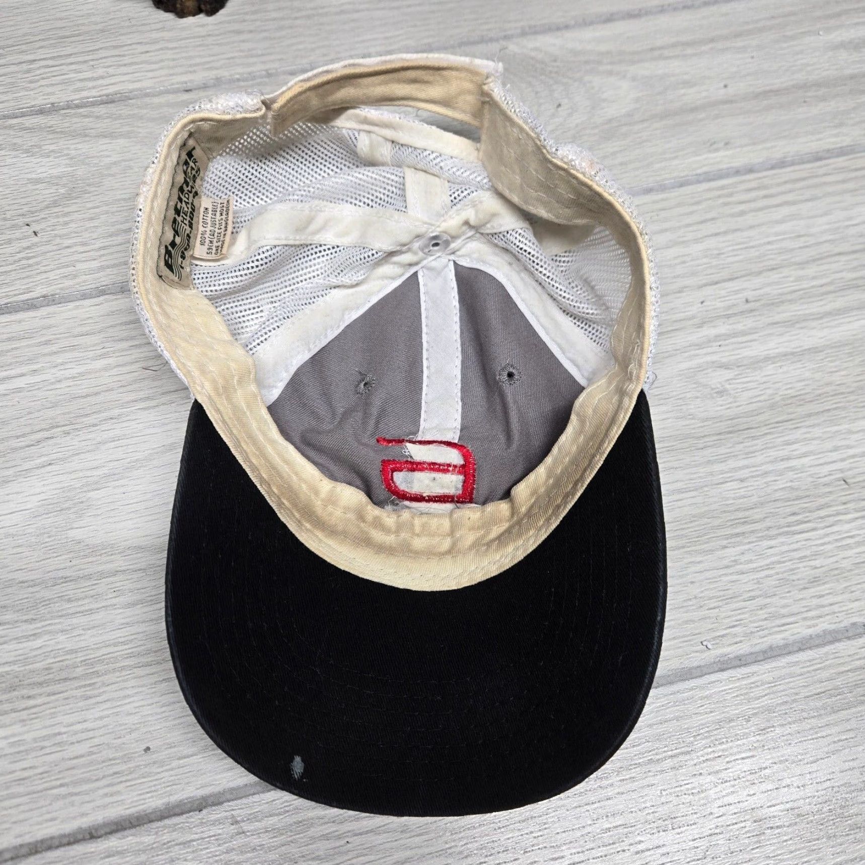 Vintage Vintage Bretmor Headwear Eagle Bay Pavers Logo Baseball Cap Gray Cotton Adjustable Men's Hat Size ONE SIZE - 5 Thumbnail