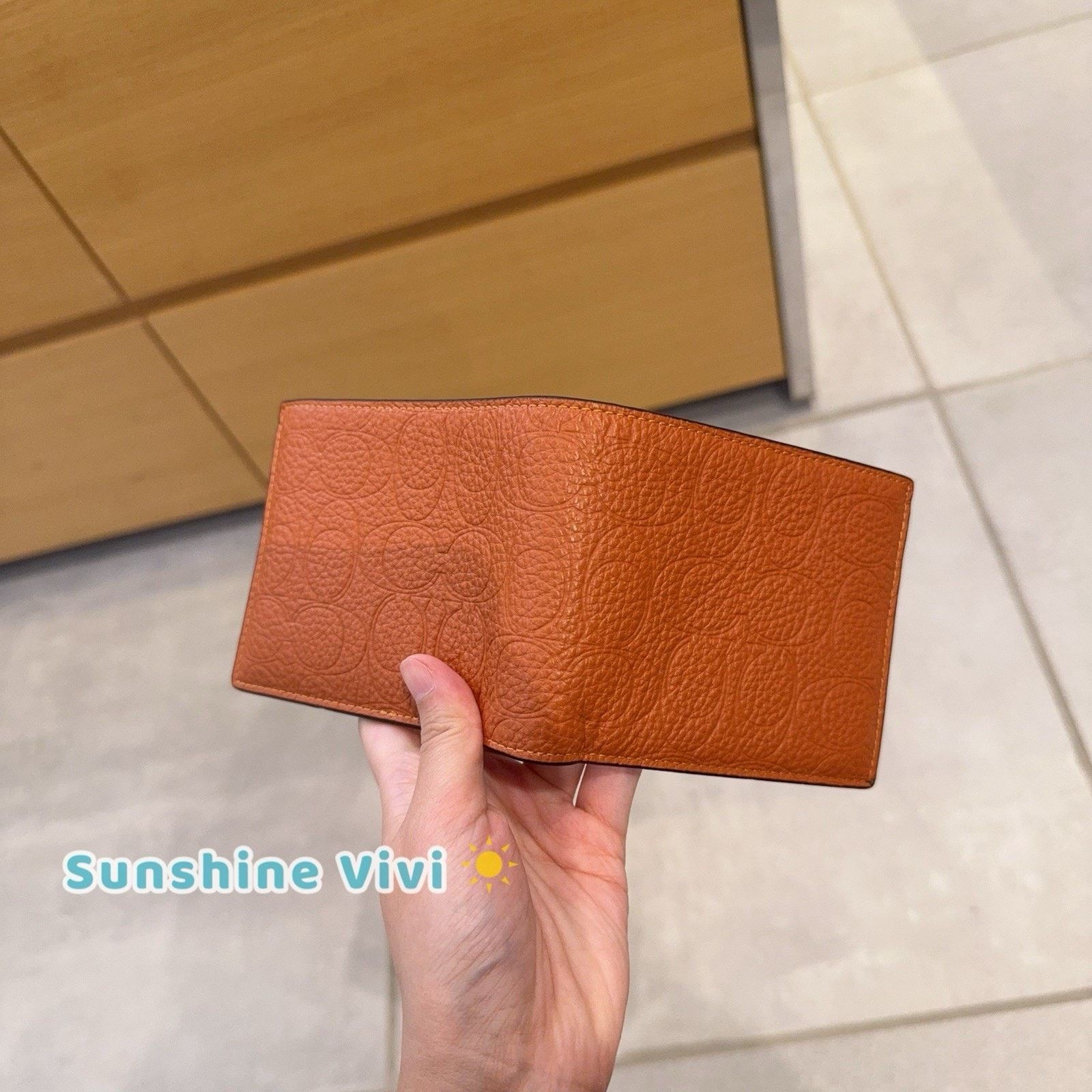 Coach NWT Coach 3 in 1 Wallet In Signature Leather Smooth Toffee Size ONE SIZE - 7 Thumbnail
