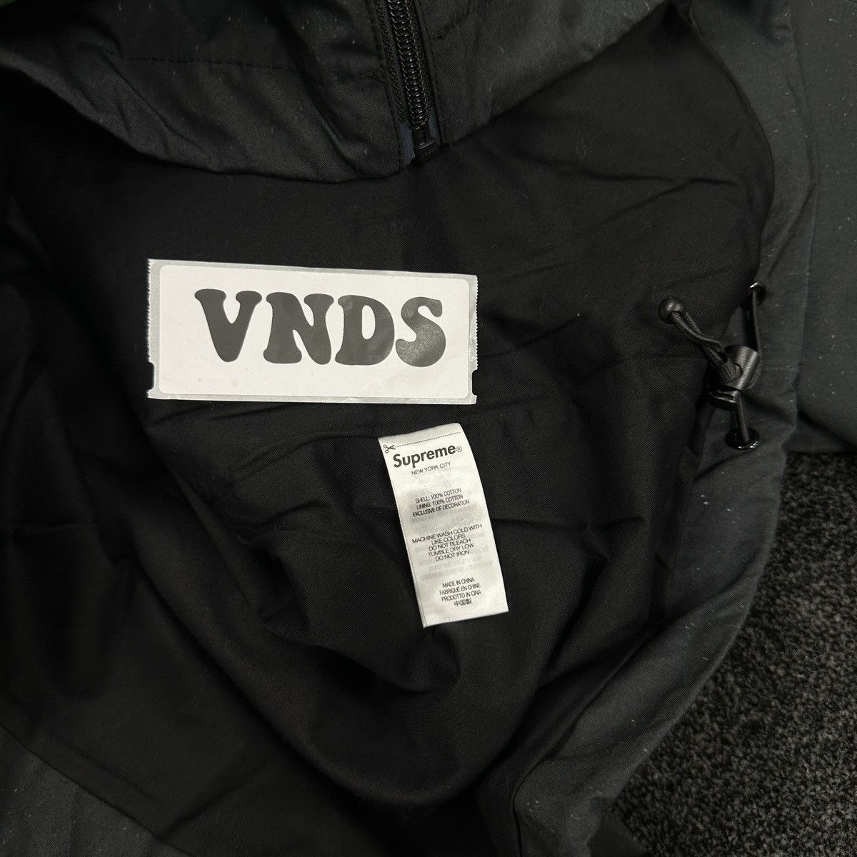Supreme Supreme High Density Hell Field Jacket Black Medium | Grailed
