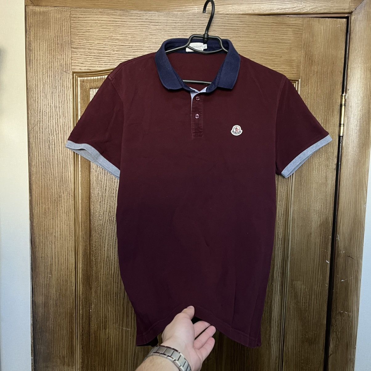 Moncler Moncler Polo T-Shirt Size US XL / EU 56 / 4 - 2 Thumbnail