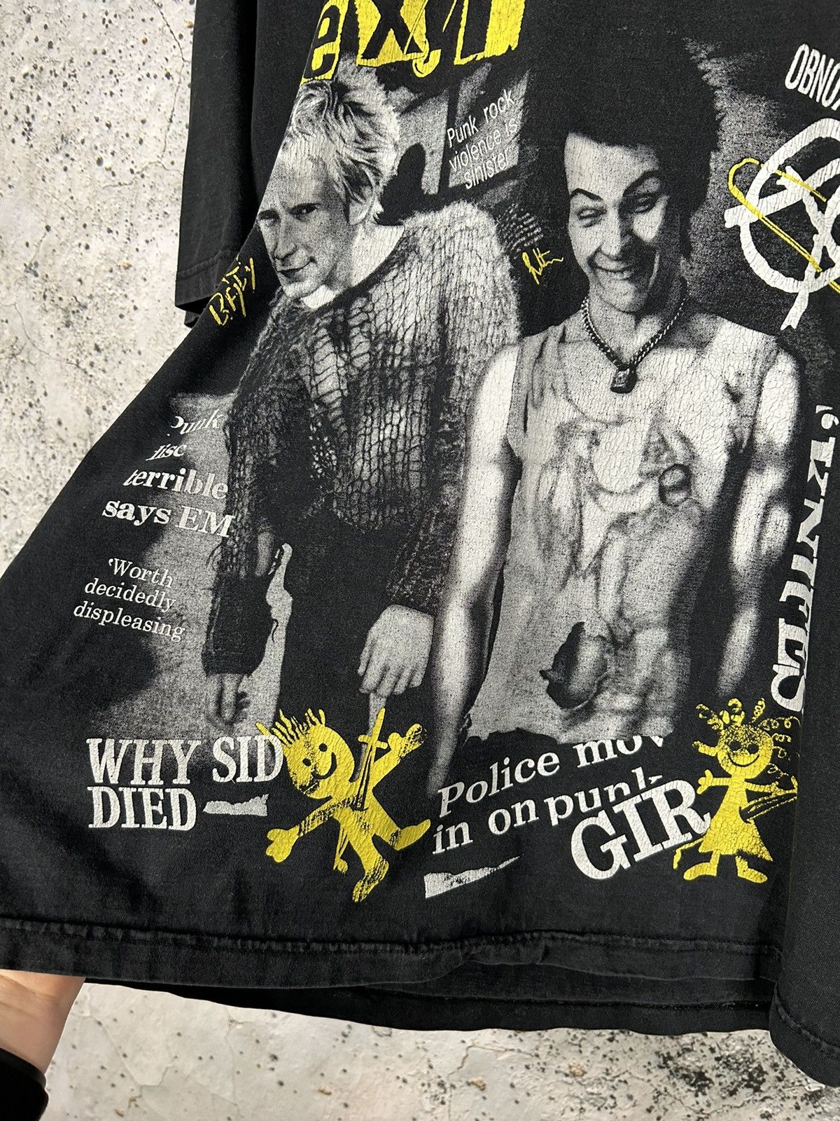 Band Tees Vintage Sex Pistols Sid Vicious Punk Rare Rock Band Tee 90s Size US L / EU 52-54 / 3 - 5 Thumbnail