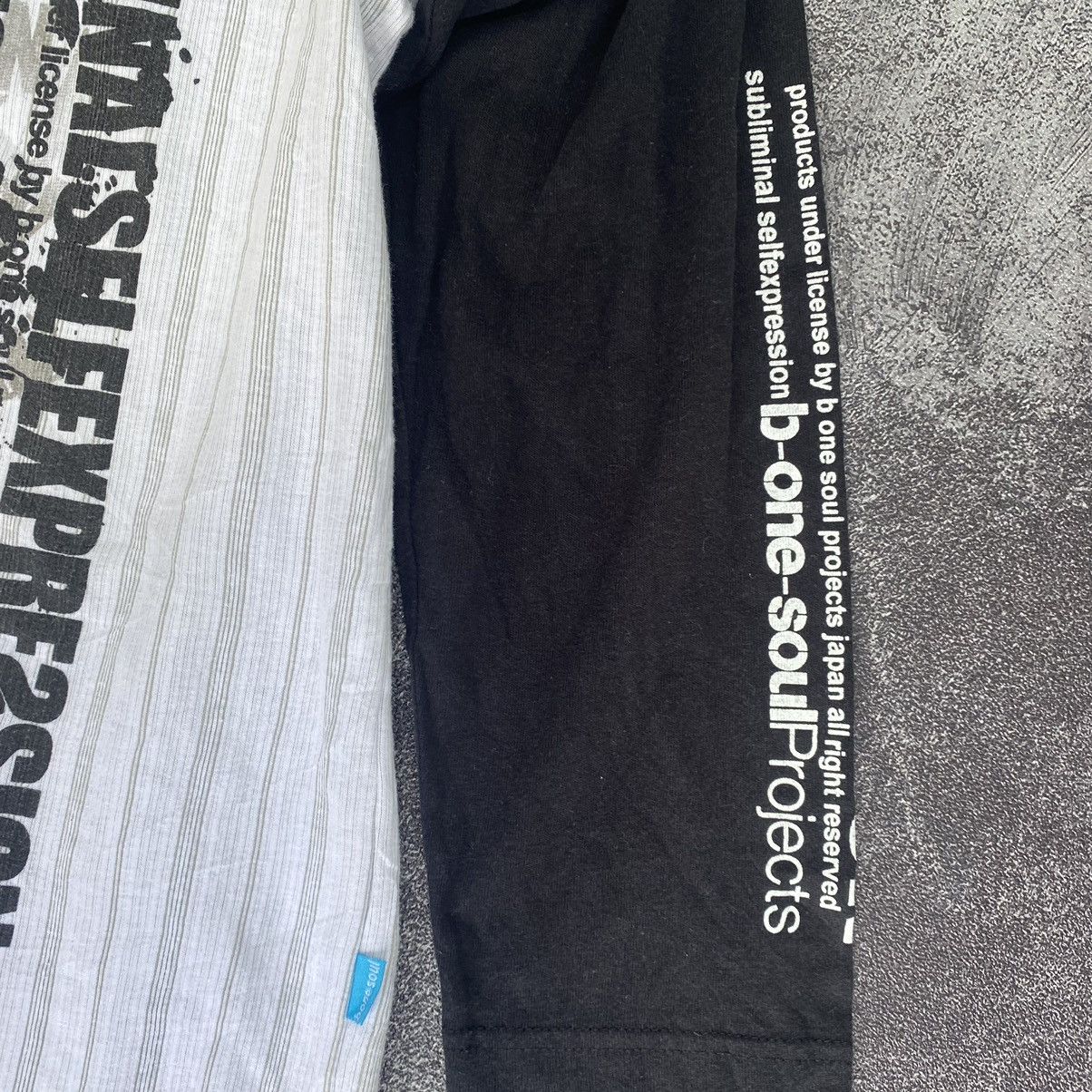 If Six Was Nine × Japanese Brand × Le Grande Bleu (L.G.B.) B one soul Double Layer Poem y2k style Tee Size US M / EU 48-50 / 2 - 5 Thumbnail