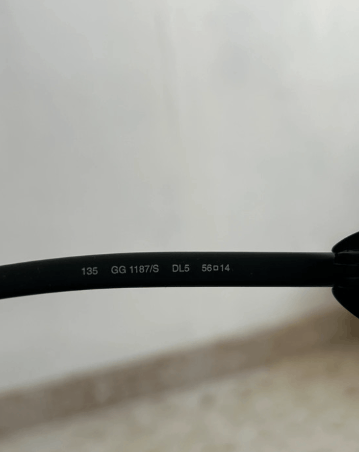 Gucci GUCCI Sunglasses GG Shield Tom Ford Wrap Vintage Size ONE SIZE - 3 Thumbnail