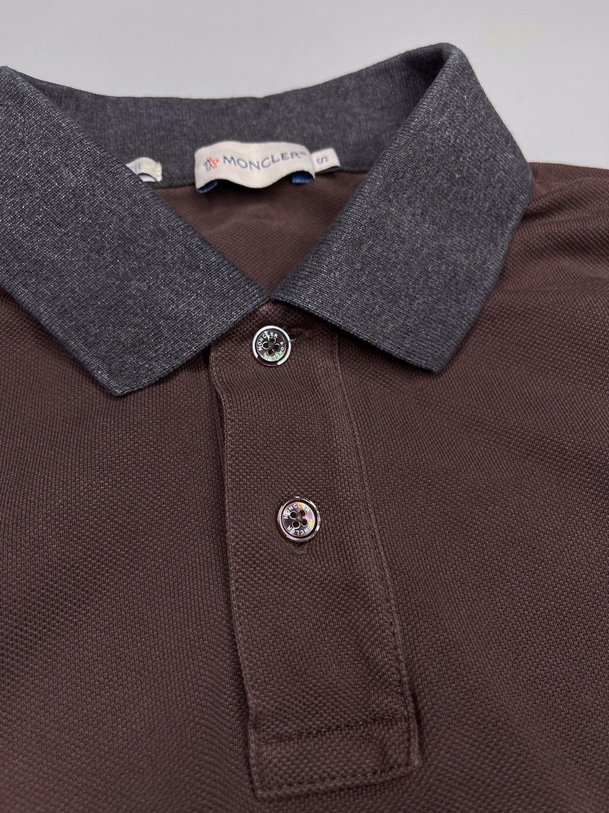 Moncler Moncler Maglia Polo Manica Lunga Long Sleeve Size US S / EU 44-46 / 1 - 6 Thumbnail