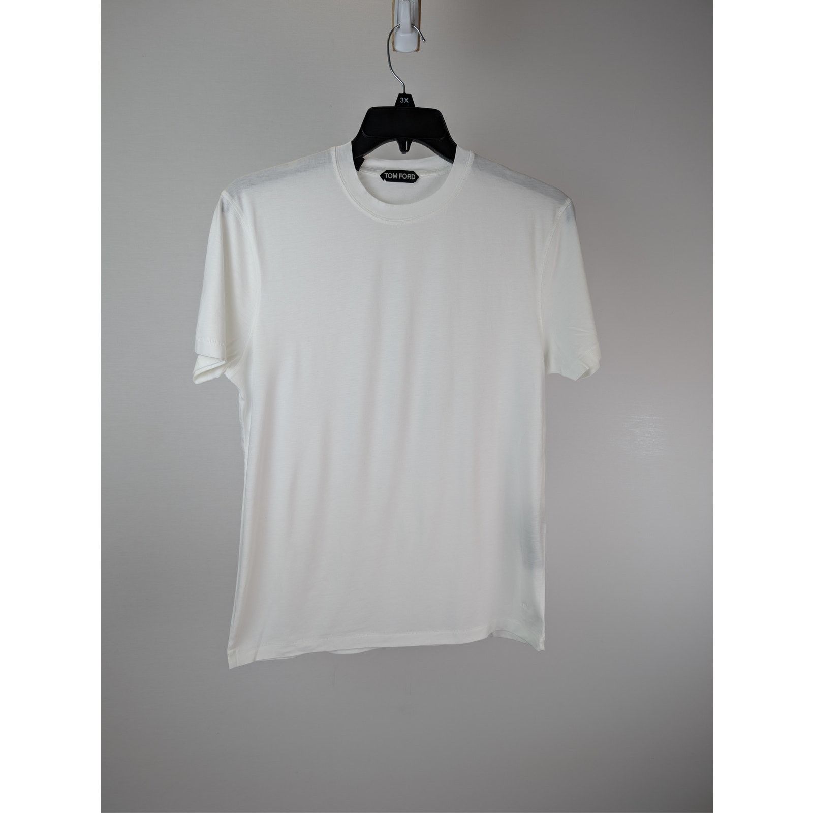 Tom Ford o1rshd1 CC20 T-Shirt in White Size US M / EU 48-50 / 2 - 1 Thumbnail