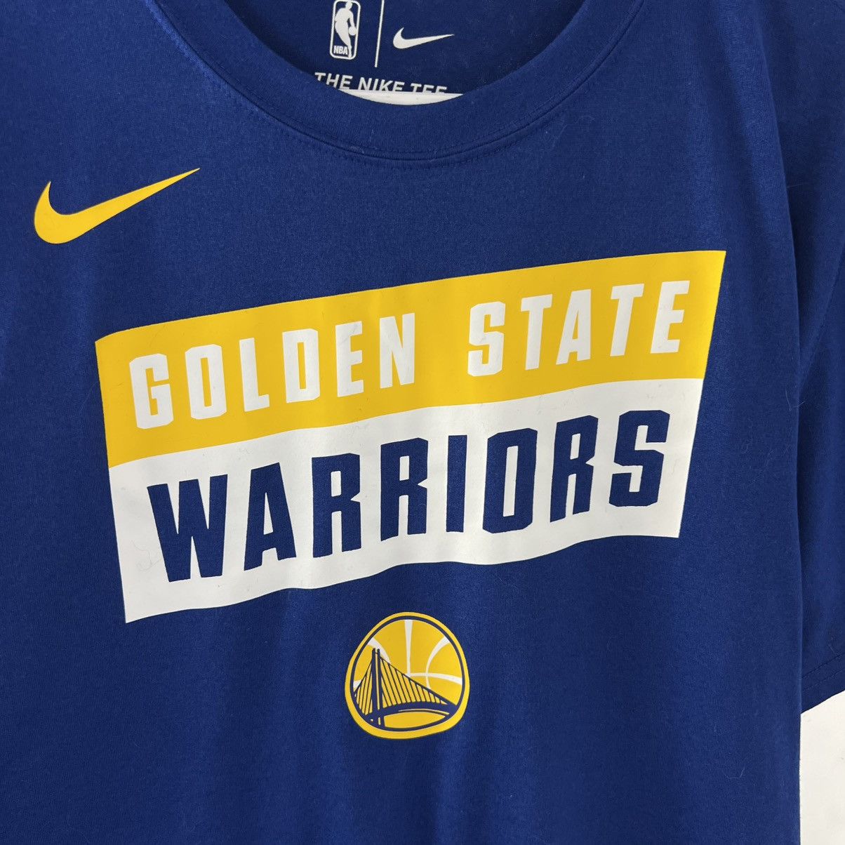 Nike Vintage Nike NBA Golden State Warriors Jersey T-Shirt Size US M / EU 48-50 / 2 - 3 Thumbnail
