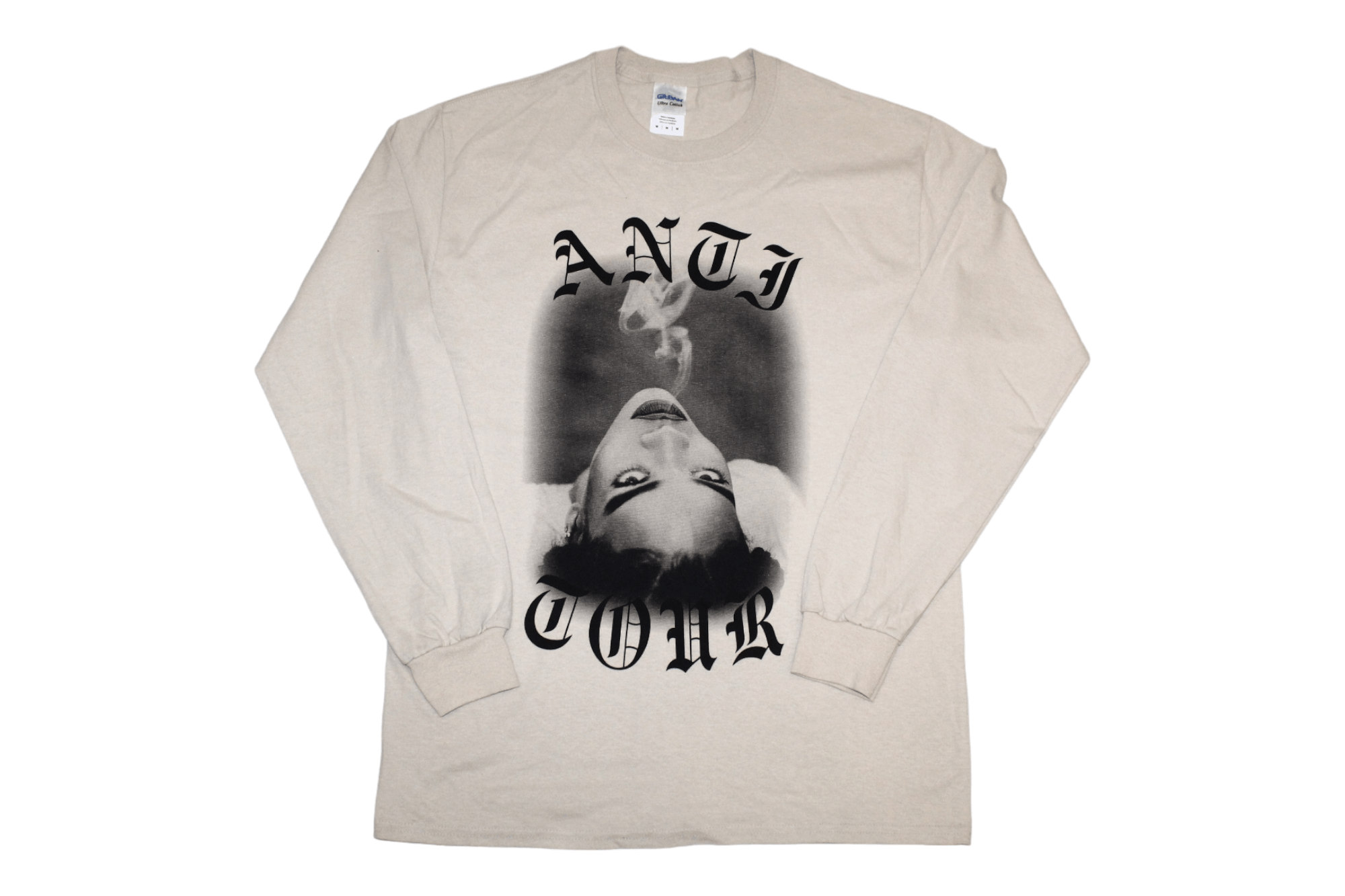 Lil Uzi Vert × Rap Tees × Rihanna Rihanna Anti Tour 2016 Camo Long