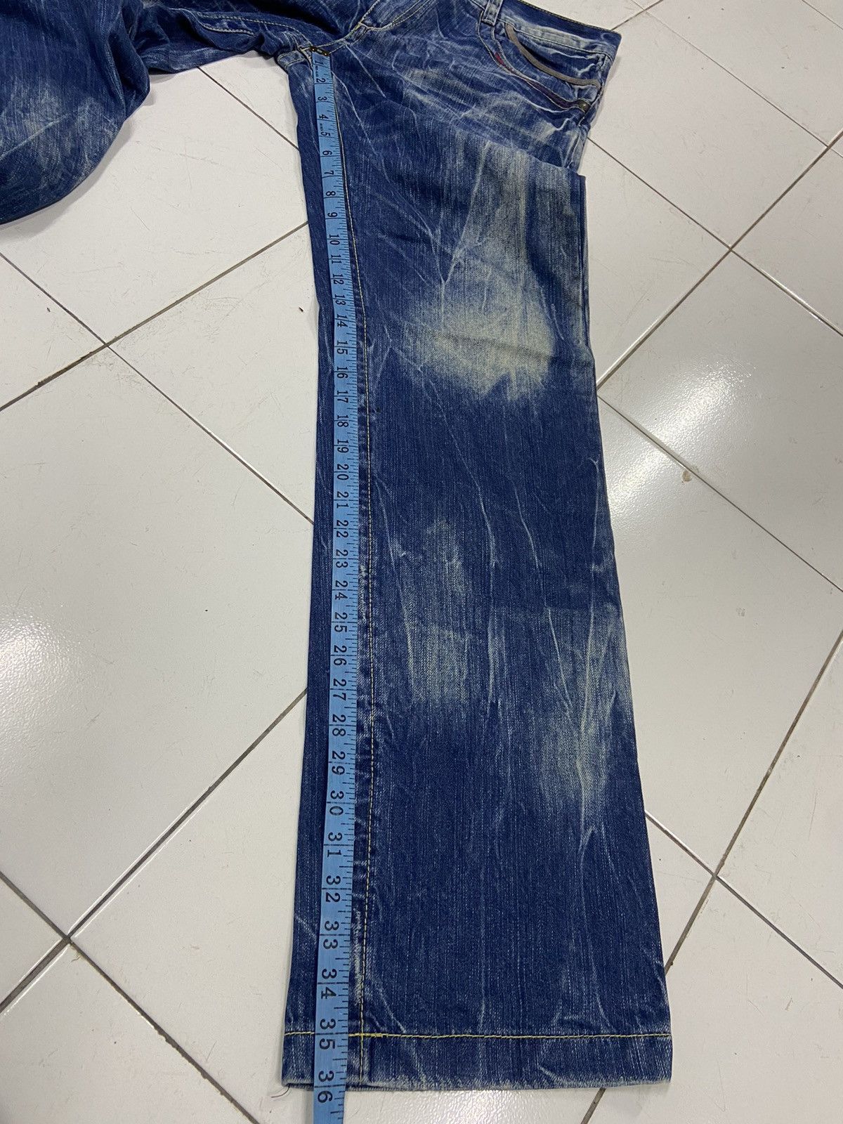Japanese Brand RED PEPPER STYLE PROJECT DENIM FLARE JEANS Size US 36 / EU 52 - 19 Thumbnail
