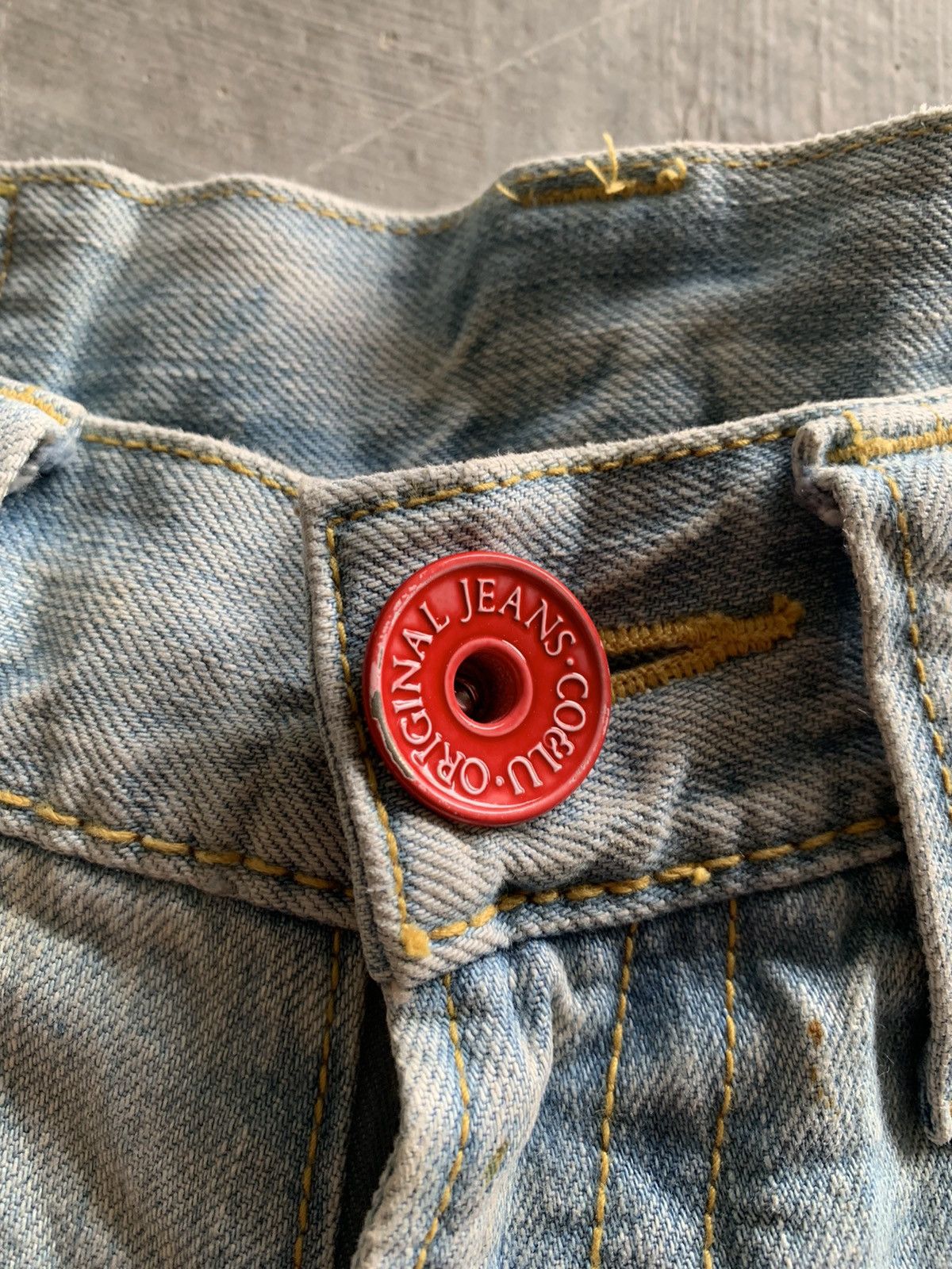 Hysteric Glamour Y2K CO&LU baggy style jeans backhit design Size US 34 / EU 50 - 5 Thumbnail