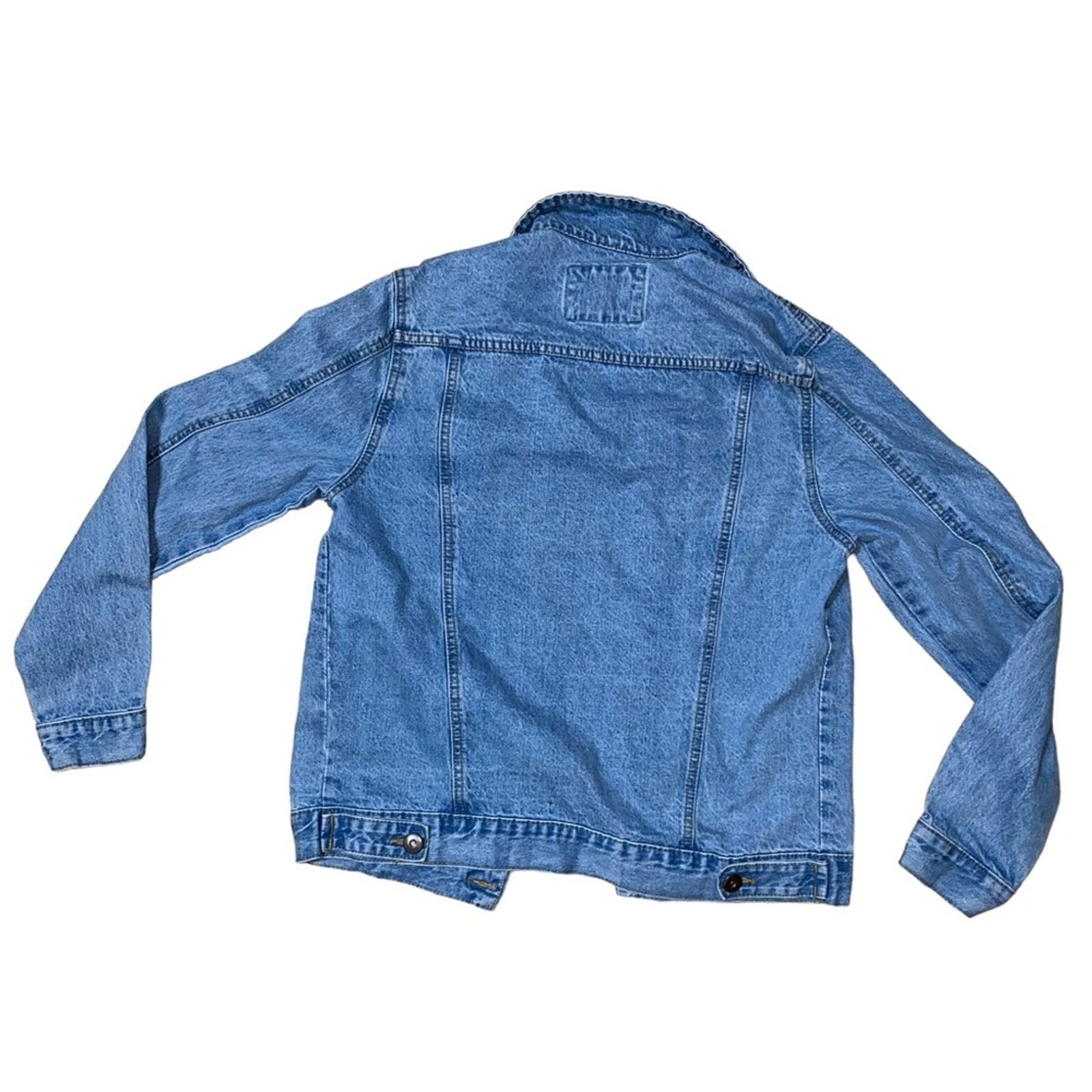 Forever 21 Forever 21 Men Lightwash Distressed Denim Jean Jacket small Size US S / EU 44-46 / 1 - 5 Thumbnail