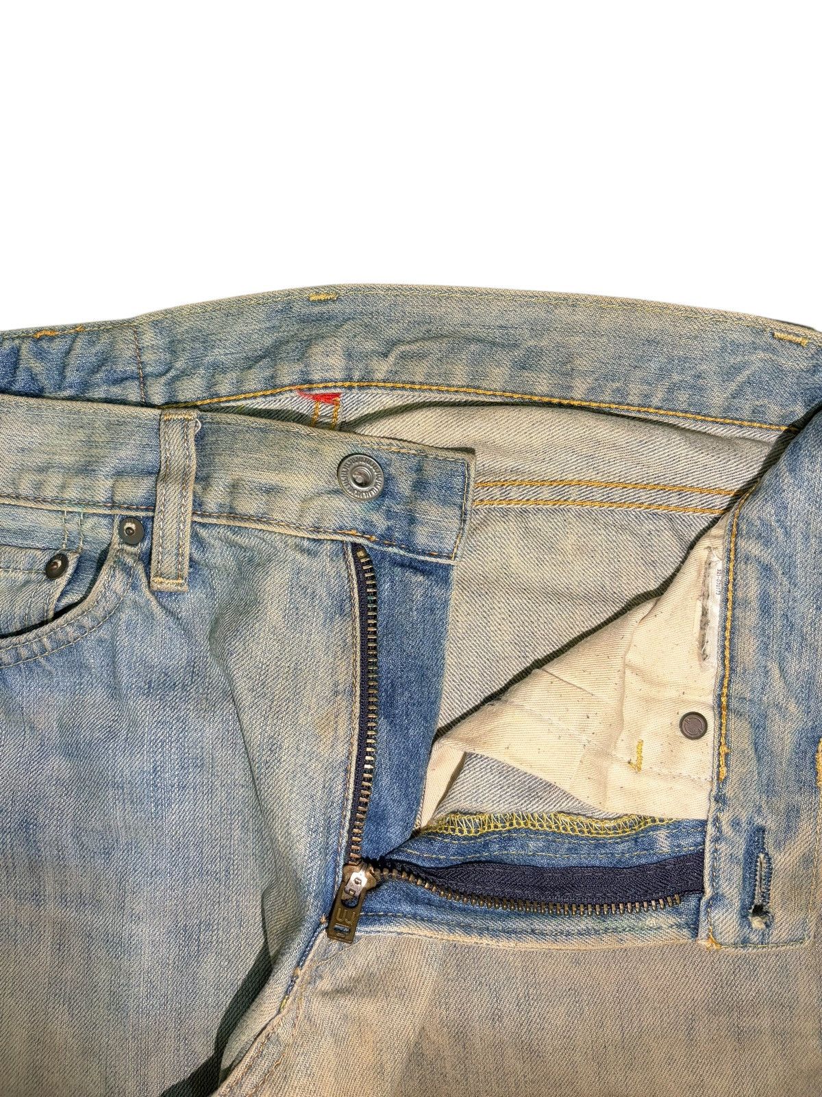 Uniqlo Vintage Japanese Uniqlo Mud Wash Distressed Jeans Size US 27 - 5 Thumbnail