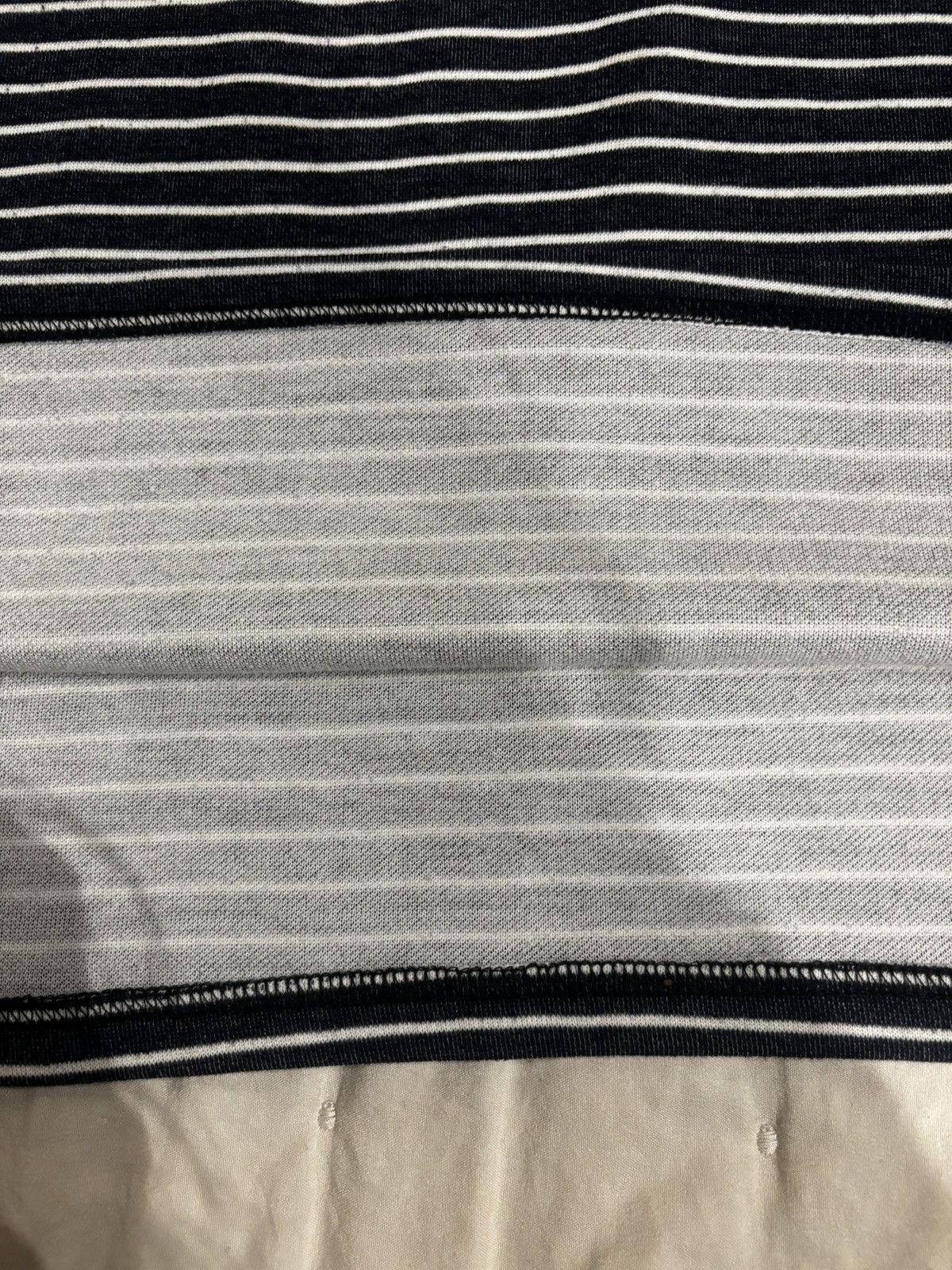 Other Navy & white striped Top.wt1011 Size XXL / US 16-18 / IT 52-54 - 6 Thumbnail