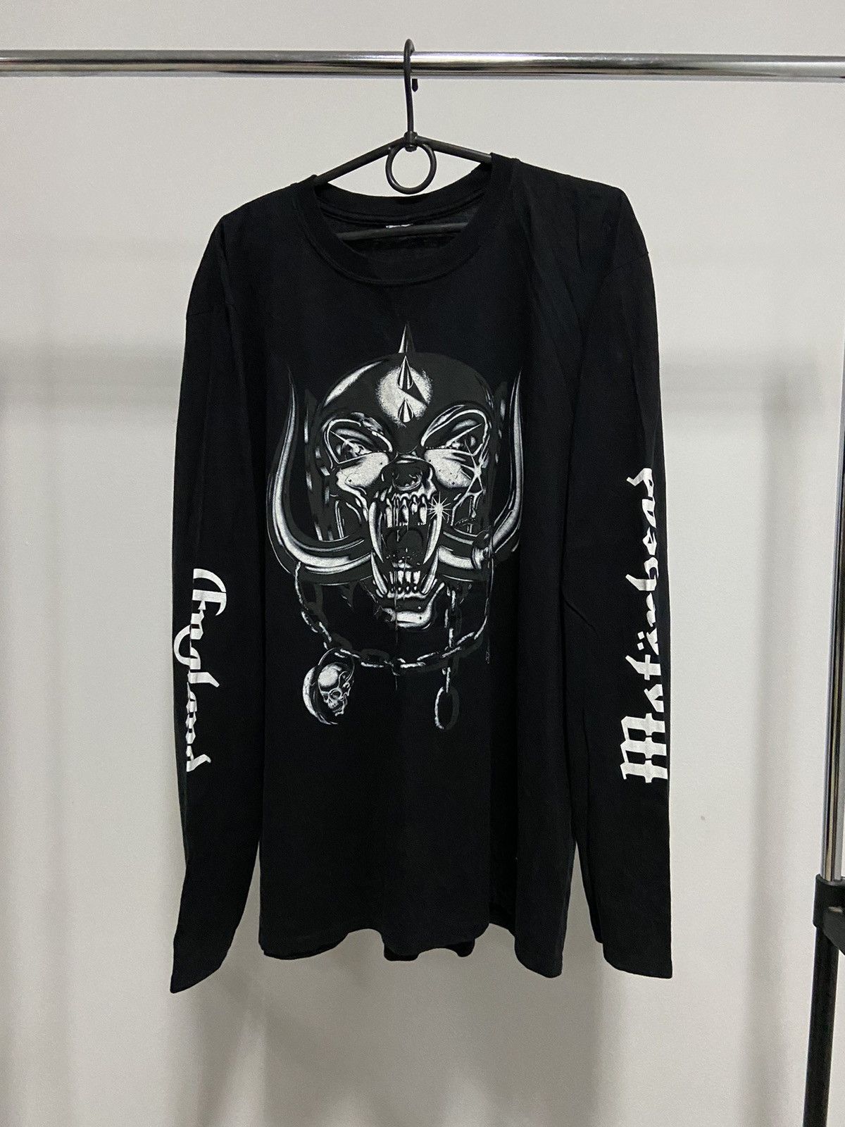 Band Tees × Vintage Motörhead England big logo vintage rock band longsleeve Size US L / EU 52-54 / 3 - 1 Thumbnail