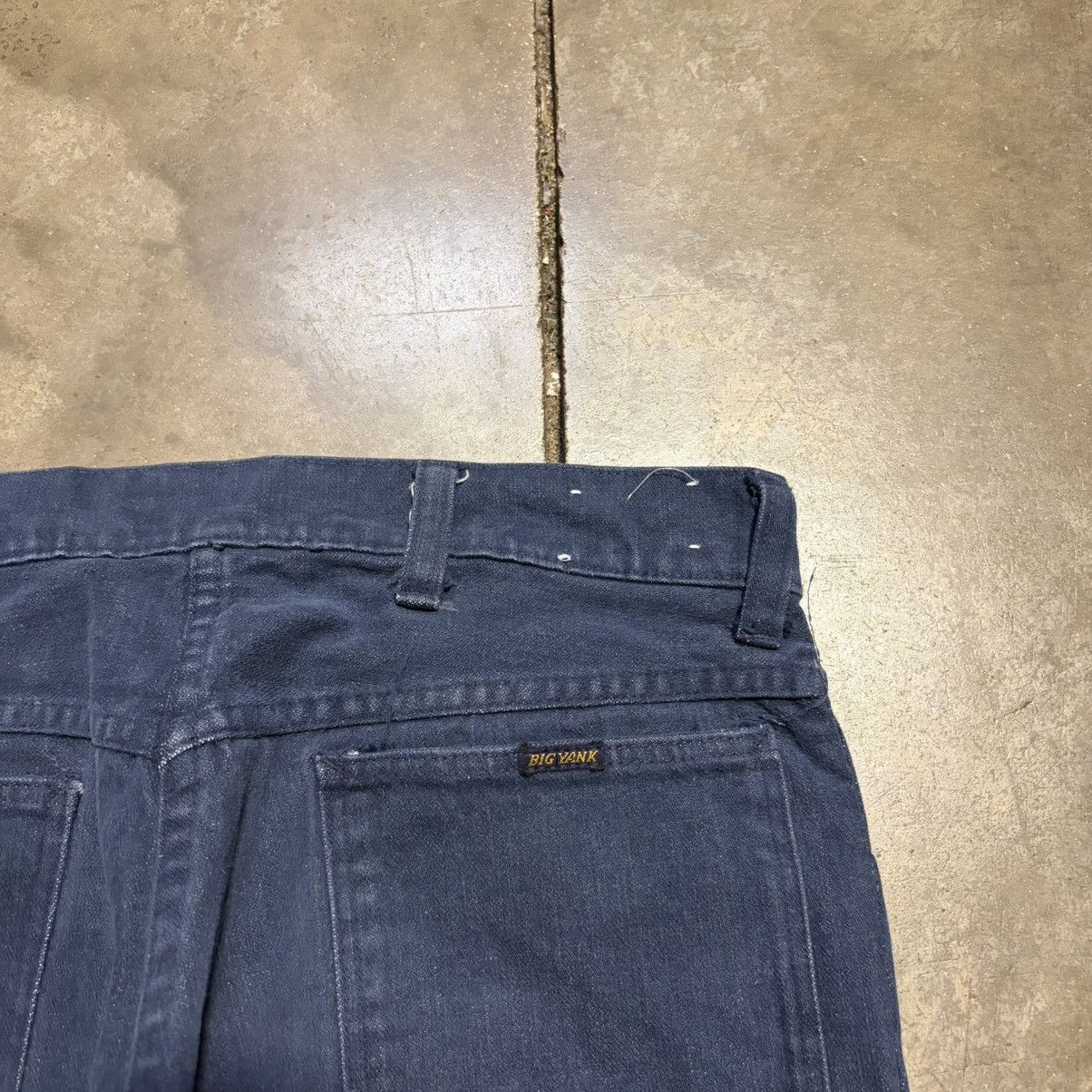 Vintage Vintage 70s Big Yank Bell Bottom Flare Boot Cut Denim Jeans Size US 28 / EU 44 - 12 Thumbnail