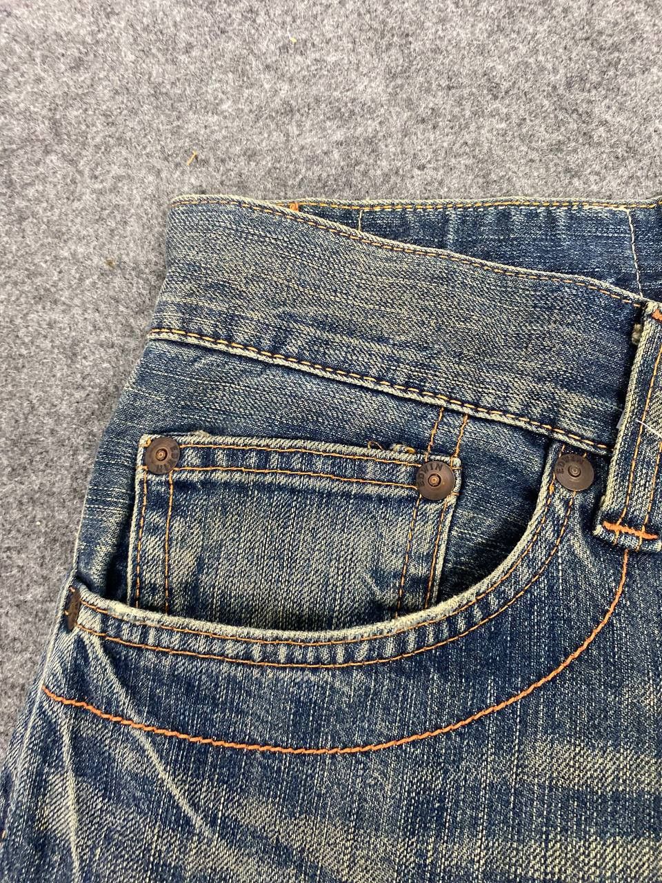 Edwin edwin japanese brands distressed denim nice design Size US 38 / EU 54 - 11 Thumbnail