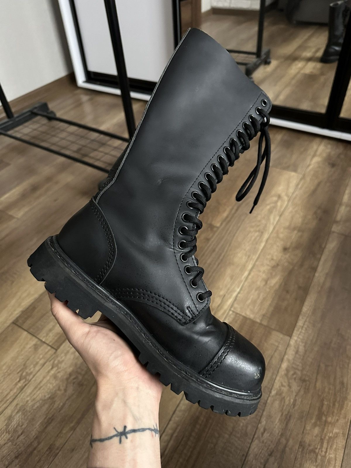 Undercover Undercover Vintage Leather Boots Shoes High Top Size US 7 / EU 40 - 10 Thumbnail
