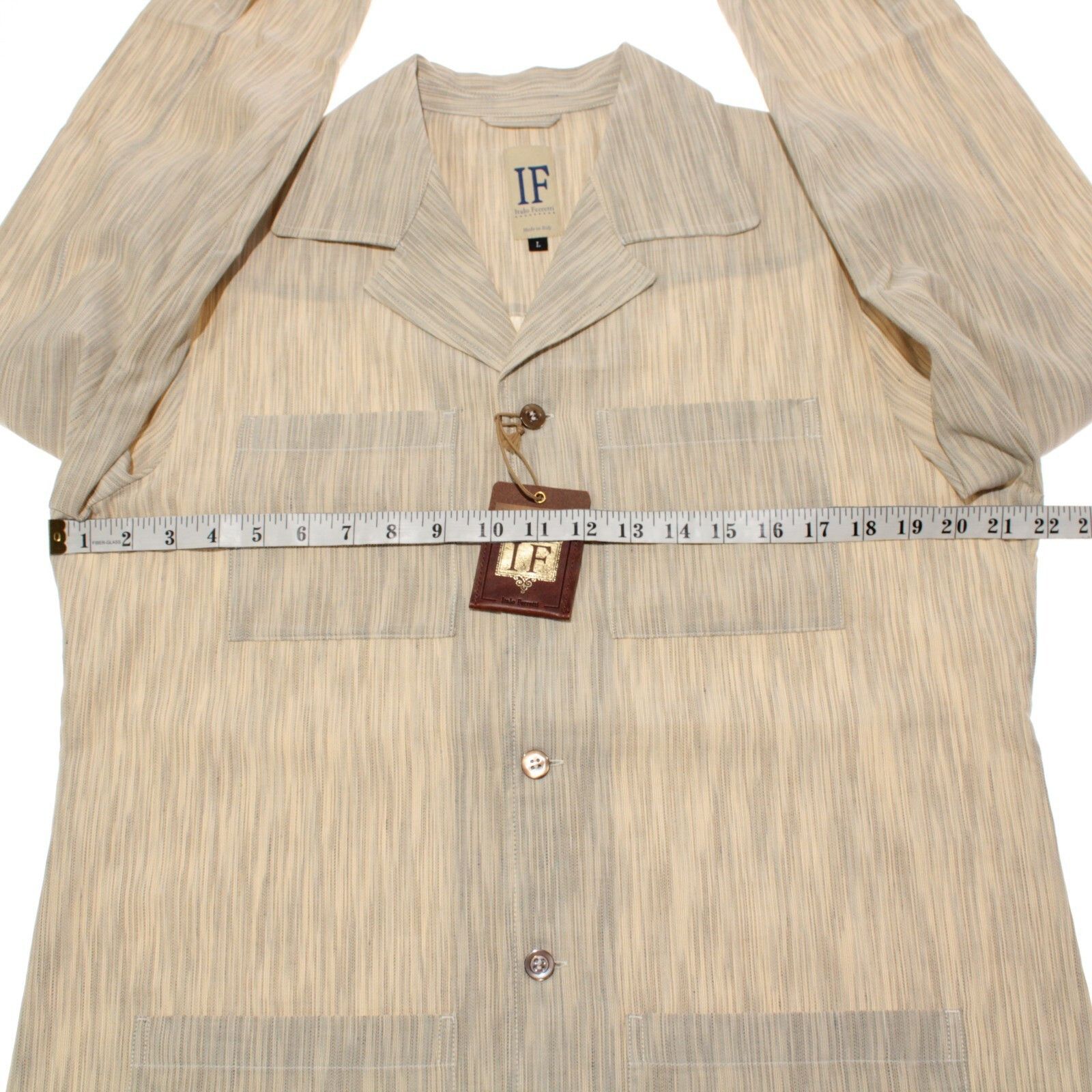 Other Italo Ferretti New with tags Shirt Size L US In Beige Size US L / EU 52-54 / 3 - 6 Thumbnail
