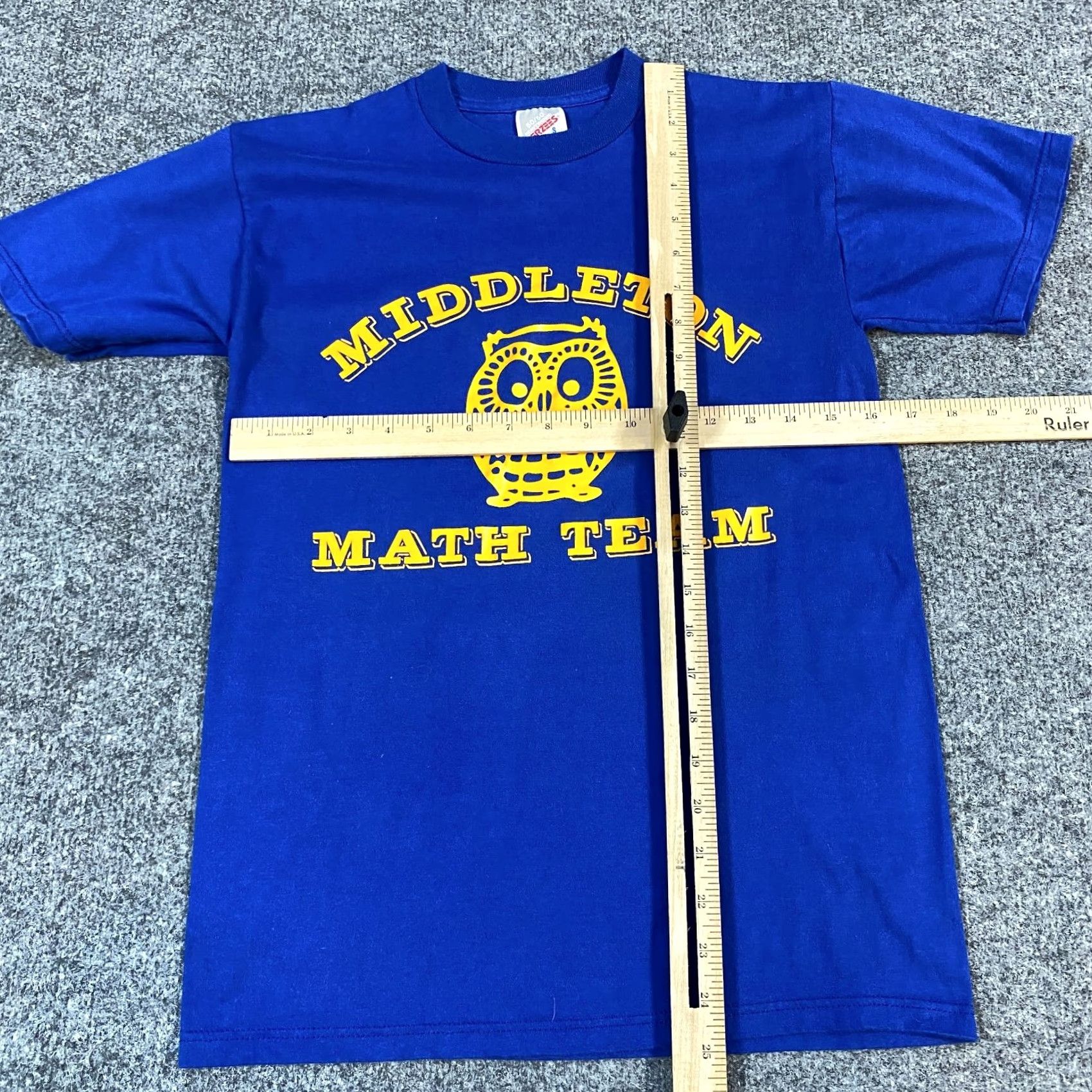 Vintage American Vintage T-Shirt XS Blue Cotton Blend Vintage Owl 90s Sports Unisex Adults Mens Womens Girls Boys XS Southeast? Size US XS / EU 42 / 0 - 2 Thumbnail